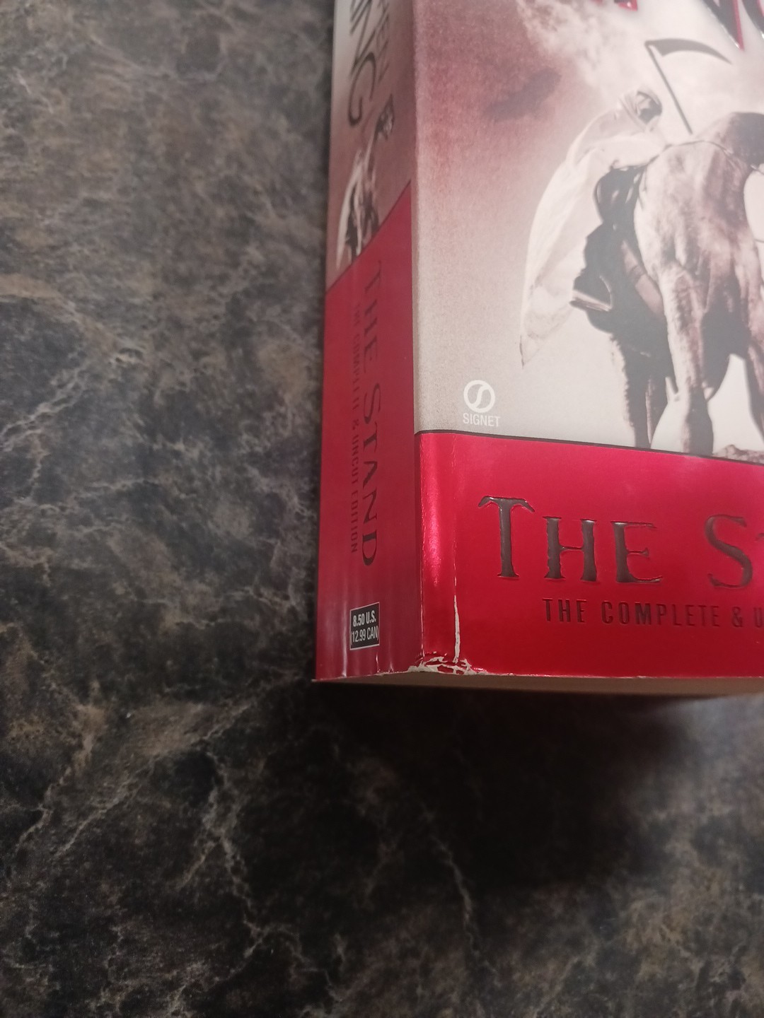 The Stand Complete & Uncut Edition Stephen King Signet Paperback UNCREASED SPINE
