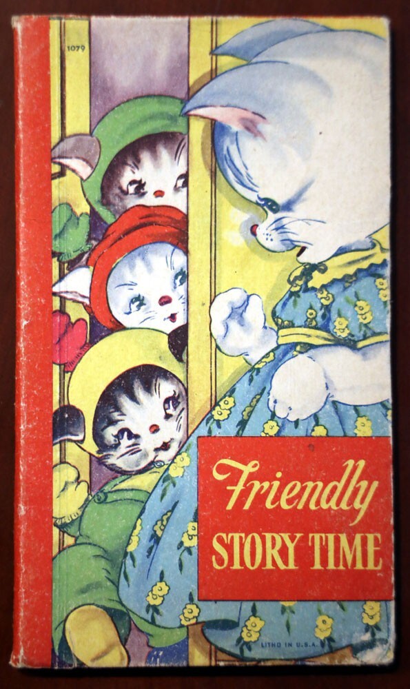 Friendly Story Time 1945 Vintage Children’s Book MARGOT VOIGT Art – Samuel Lowe