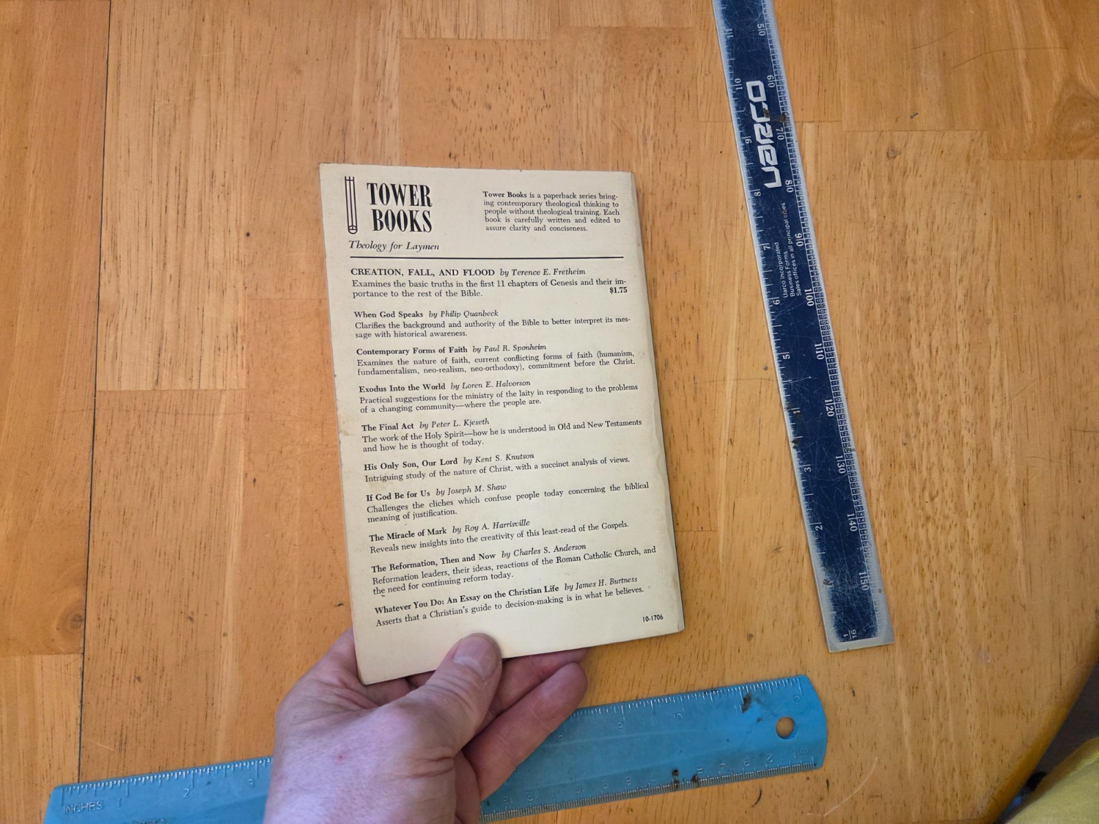 Creation, Fall and Flood by Terence E. Fretheim – 1969 Tower Trade Paperback