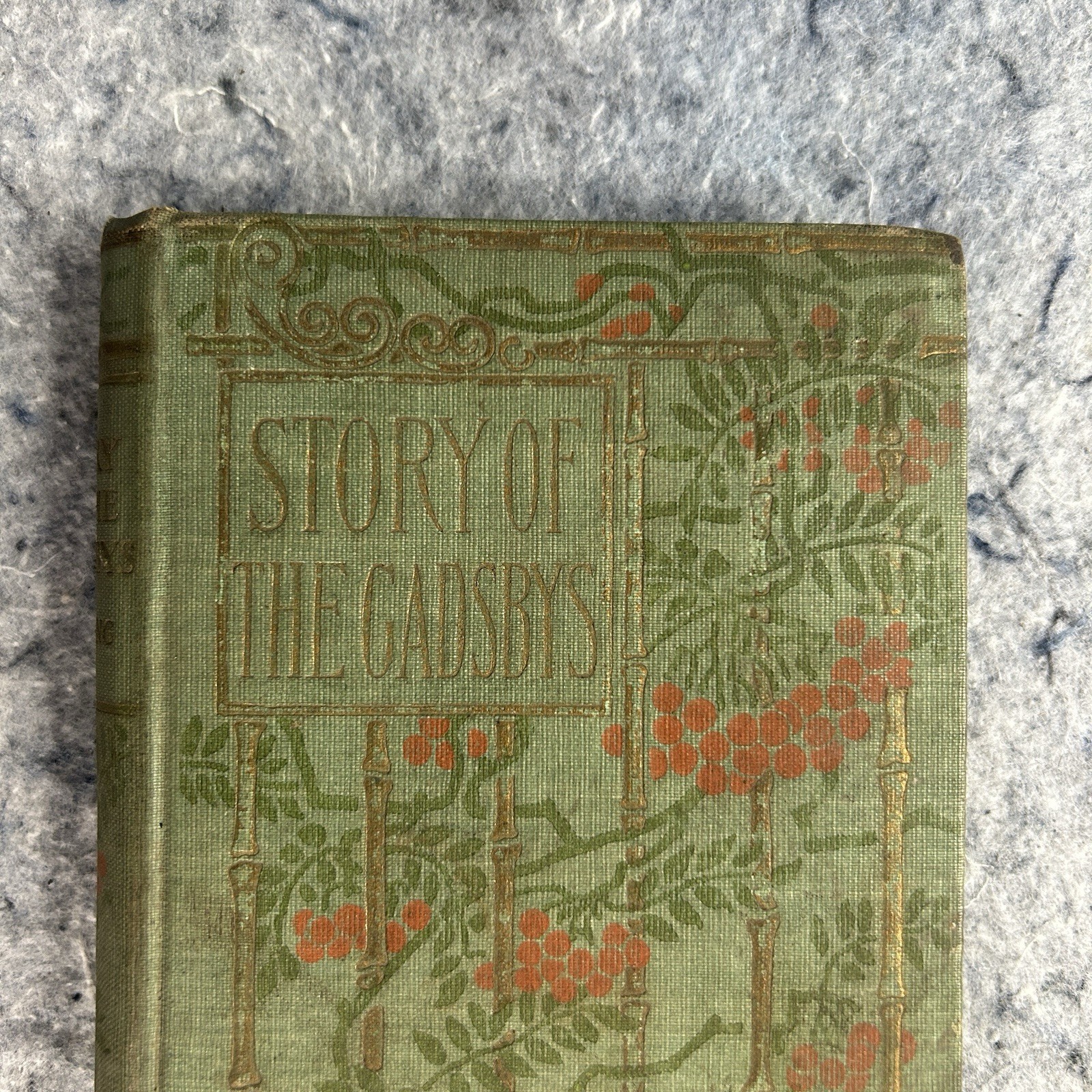 Antique 1899 The Story of the Gadsbys Rudyard Kipling Hardcover H.M. Caldwell
