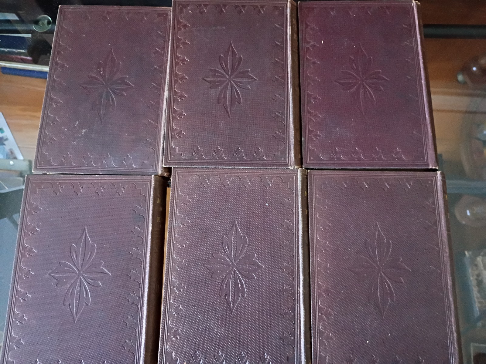 Antique Book 1858 History of England LORD MAHON 6 Volumes