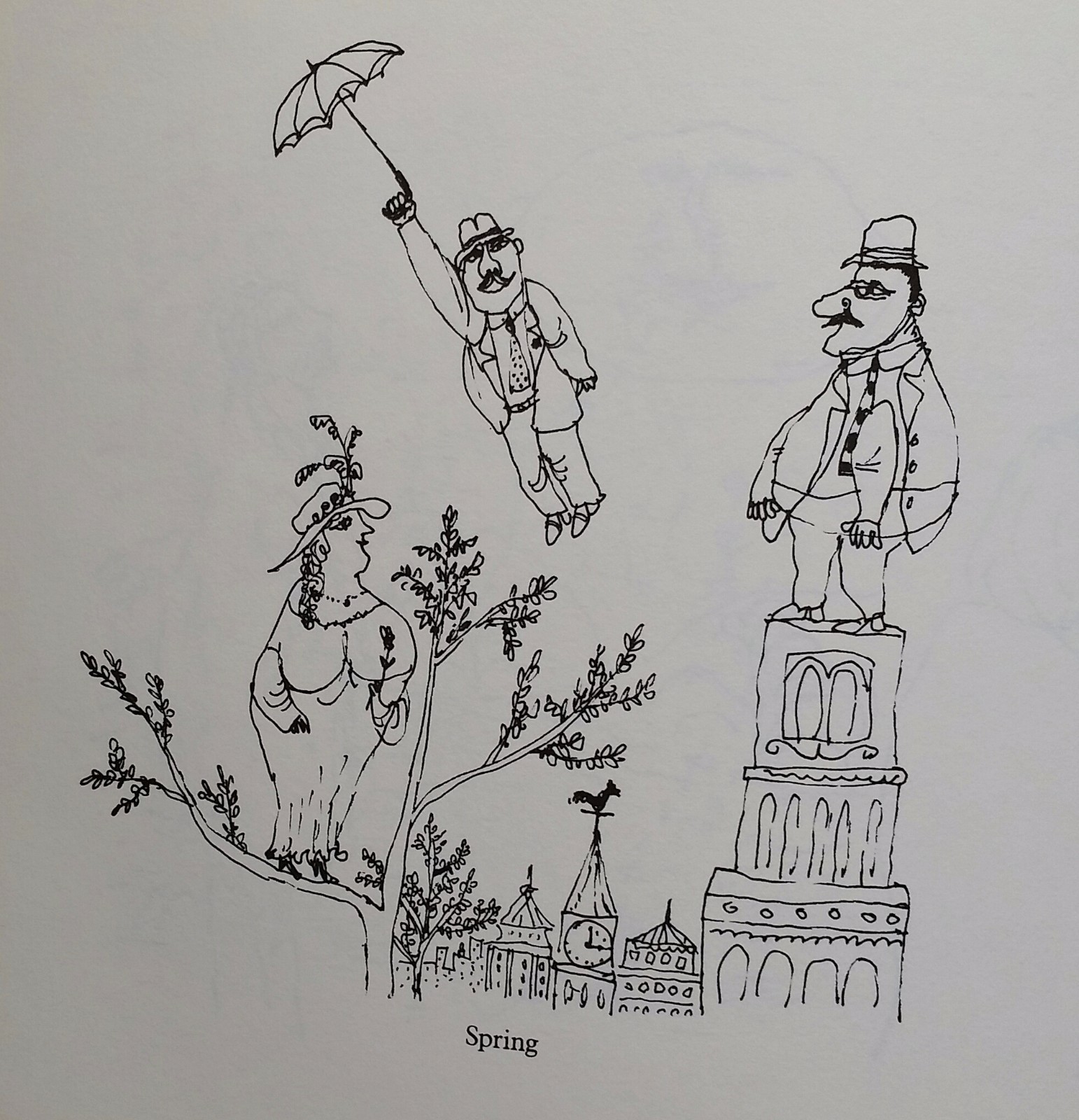 Ruminations William Steig 1984 First Edition Paperback 156 Pages