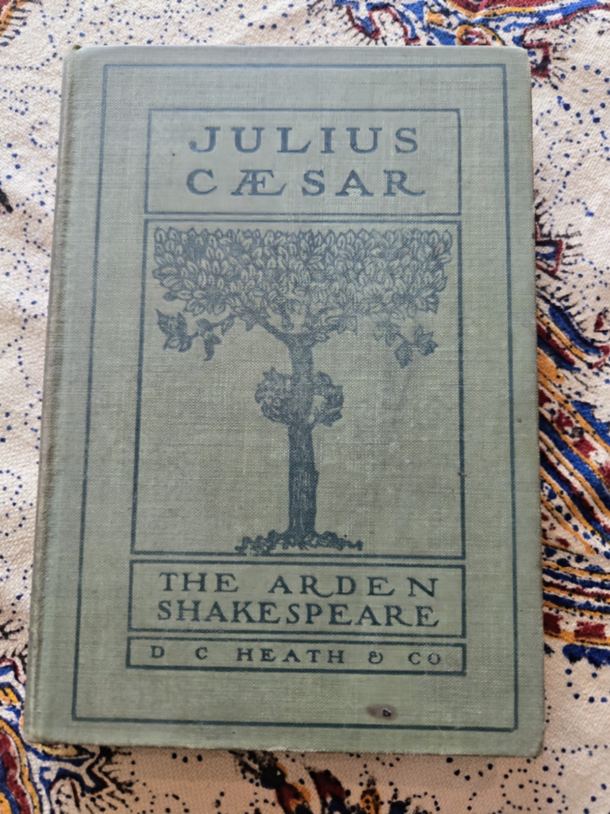 Antique 1910 JULIUS CAESAR – The Arden Shakespeare. D.C. Heath & Co. BOOK