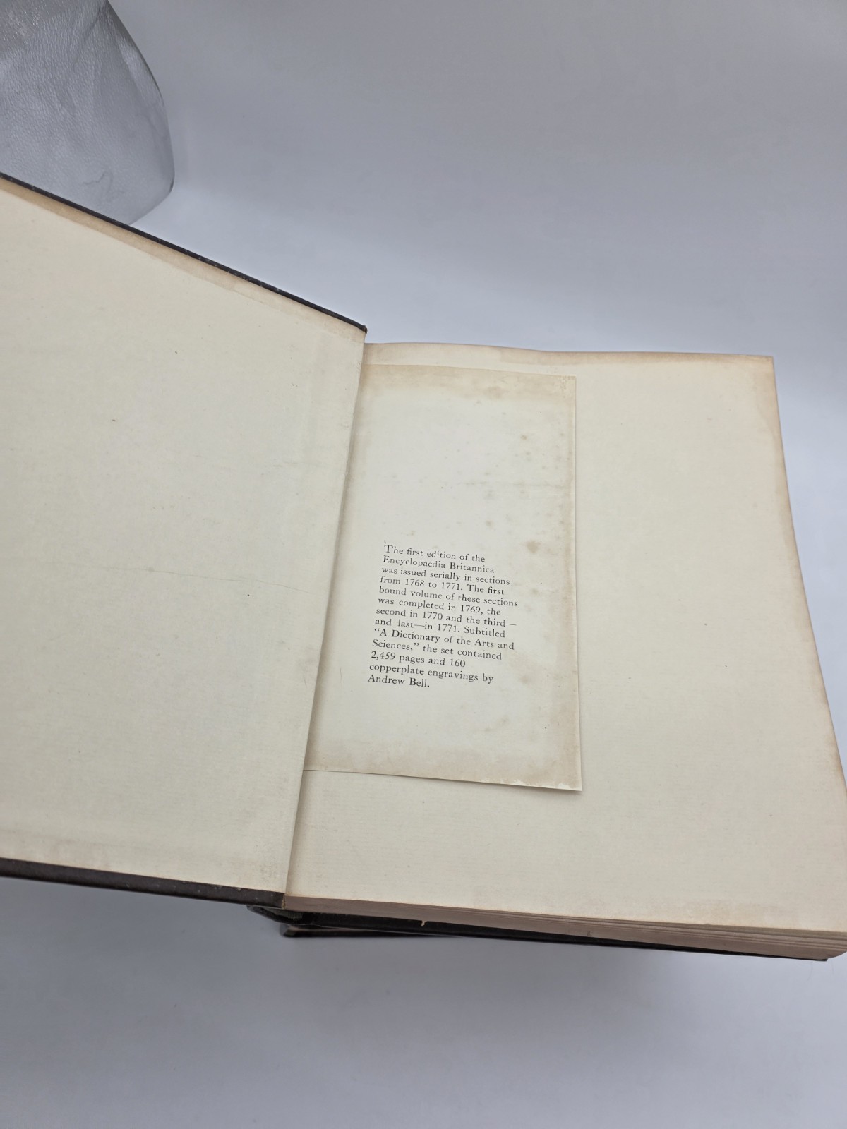 Encyclopaedia Britannica 1771 First Edition Facsimile 3 Volume Set Edinburgh