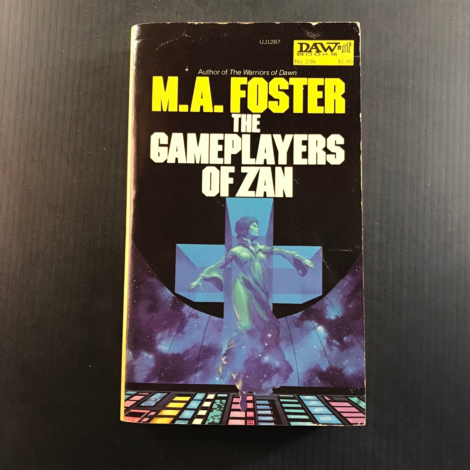 The Gameplayers of Zan M.A. Foster 1st Print 1977 Sci-Fi Michael Whelan Art