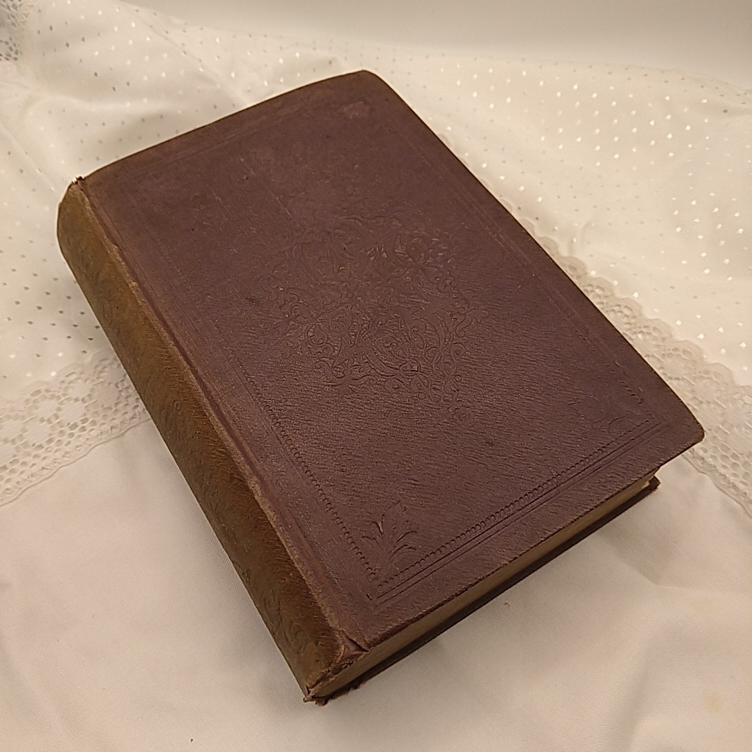 ANTIQUE 1849 VICTORIAN BOOK: MORAL TALES BY MARIA EDGEWORTH -LESSONS/MORALS