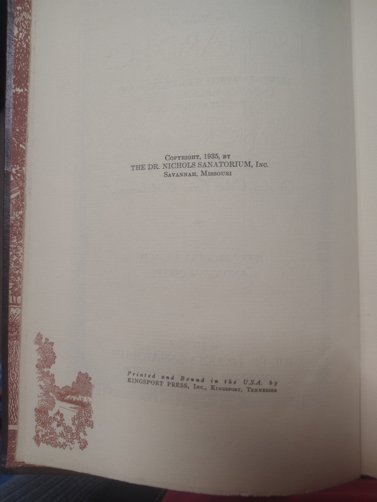 Old Book 1936 Cancer It’s Proper Treatment And Cure