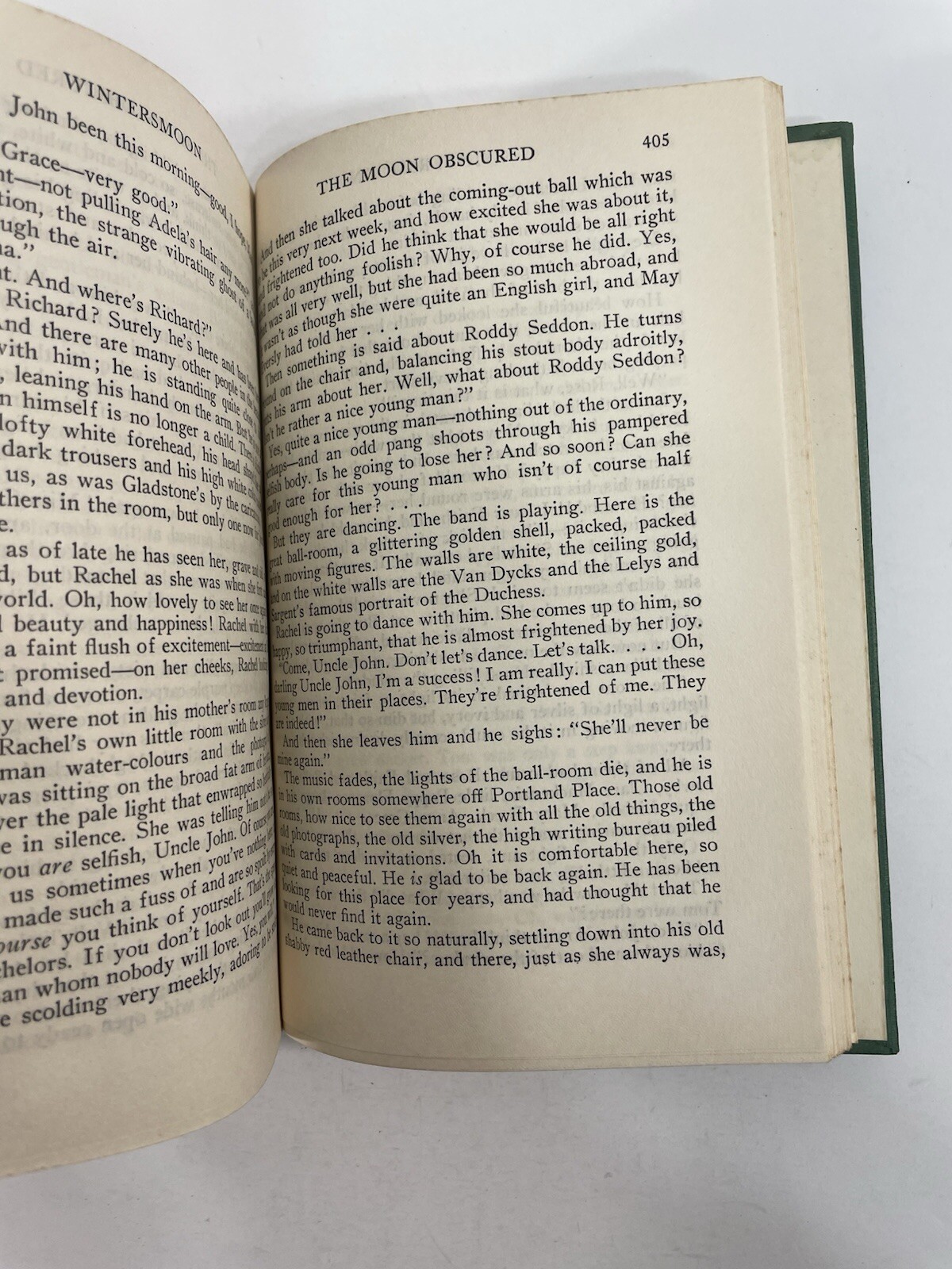 Wintersmoon Hugh Walpole c1927 Doubleday Doran and Company HC