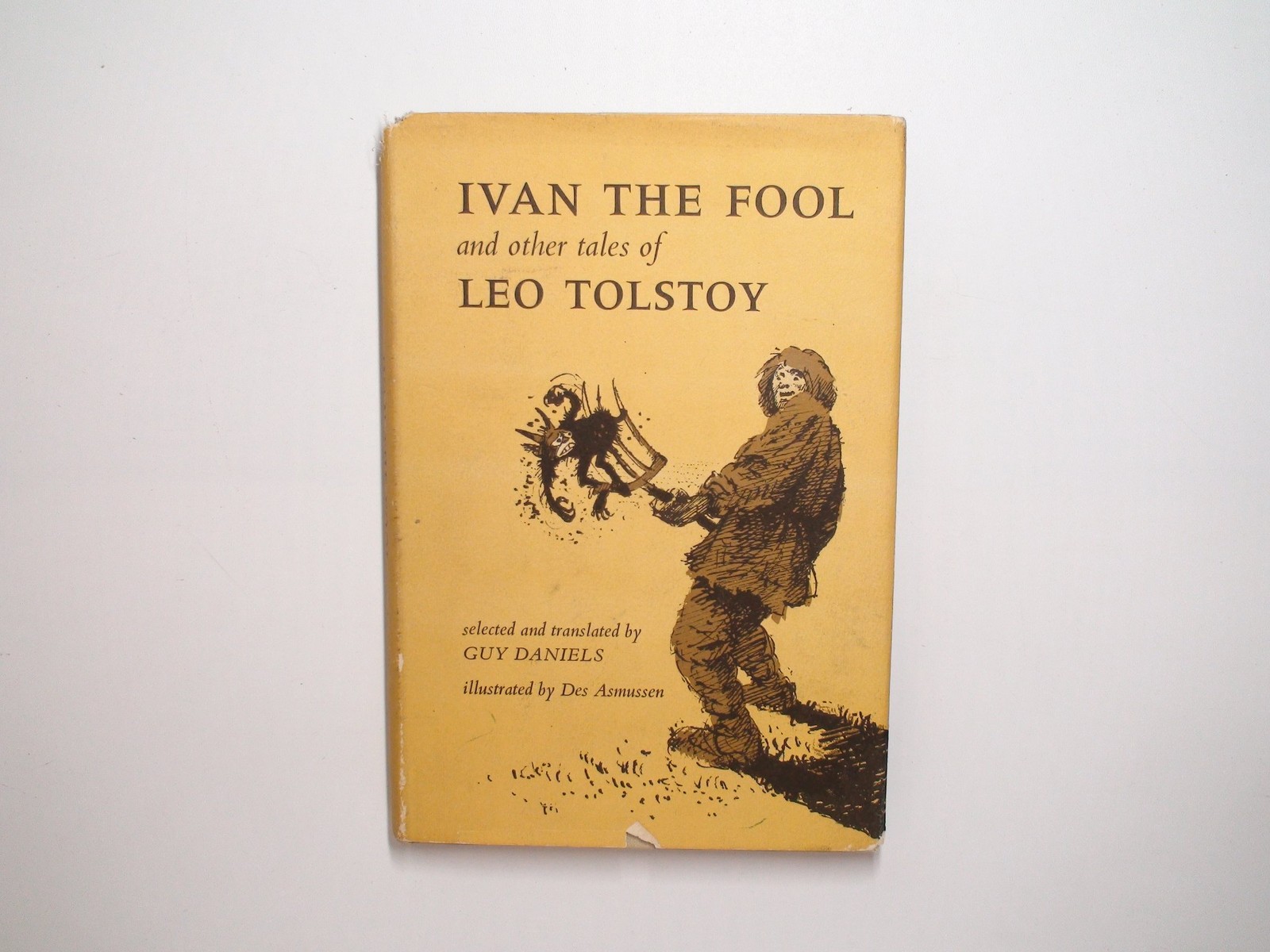 1966, Ivan the Fool by Leo Tolstoy, 1st Ed, Illustrated, The Macmillan Company