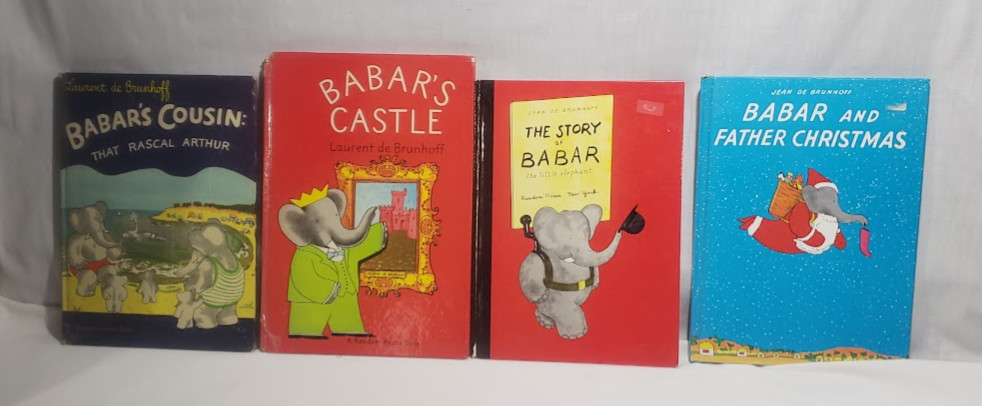 Barbar The Elephant Barbar’s Cousin Christmas Vintage Barbar the Elephant Bks