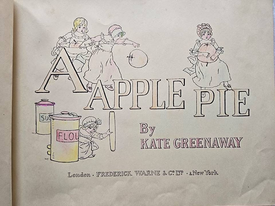 1st US edition; A Apple/Kate Greenaway h/c good condition printed UK