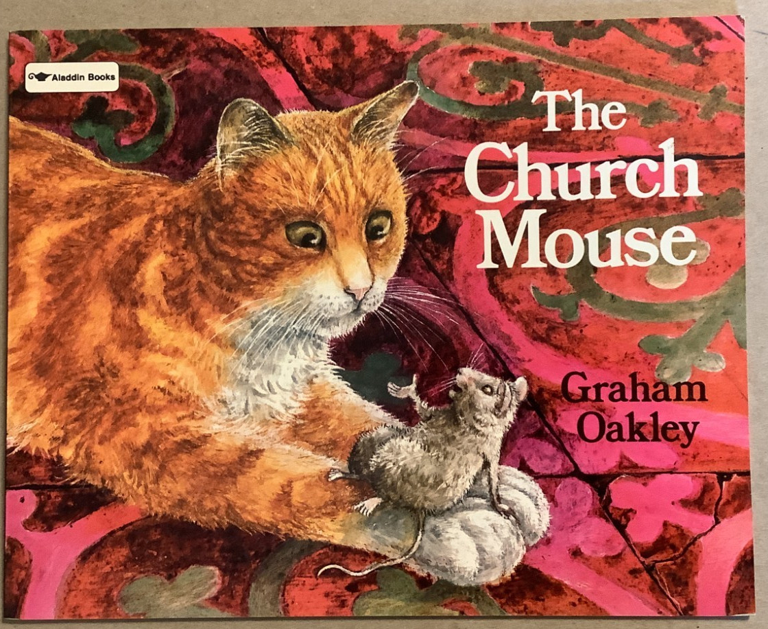 Fine 1987 First Softcover Edition Church Mouse Graham Oakley