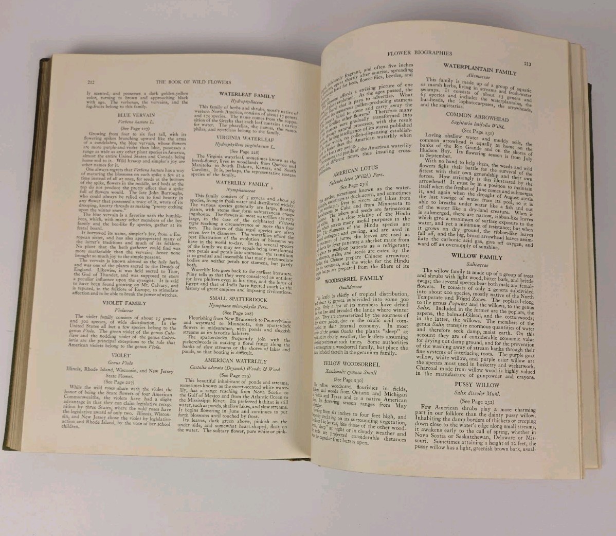 The Book of Wild Flowers (Hardcover) by William Joseph Showalter 1933
