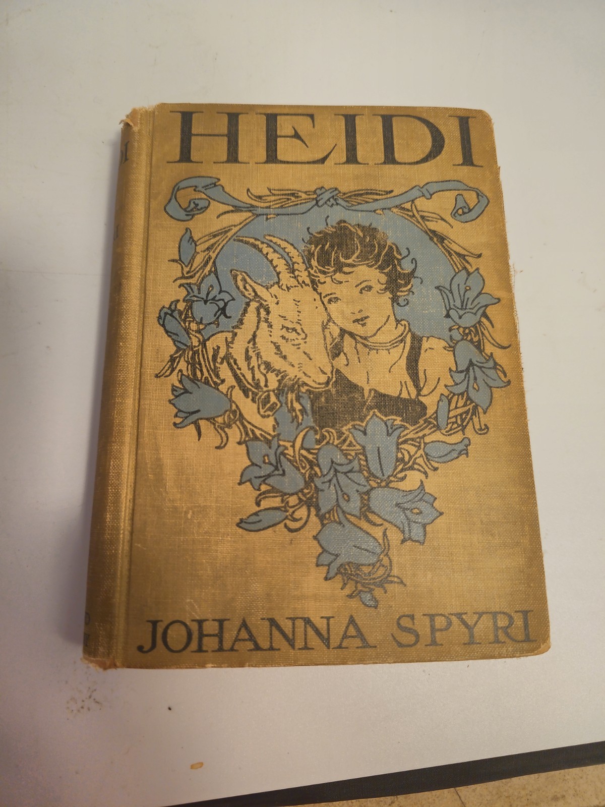 Rare 1927 Hardcover „Heidi“ Johanna Spyri Illustrations Aquarian Centennial Edit
