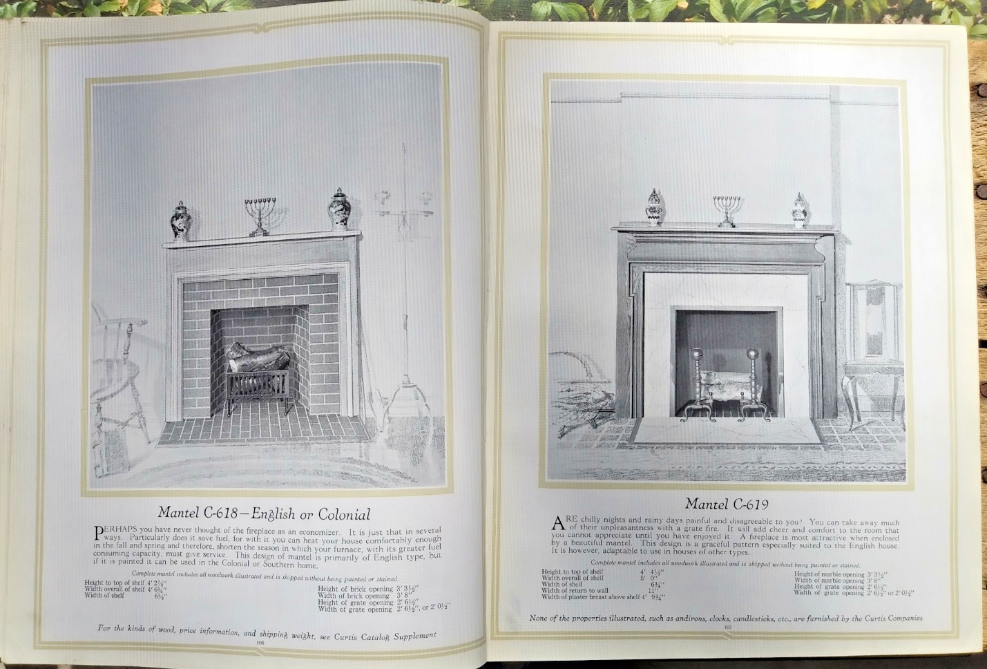 Architectural Interior Exterior Woodwork 1920 Millwork Cabinetry Door Window