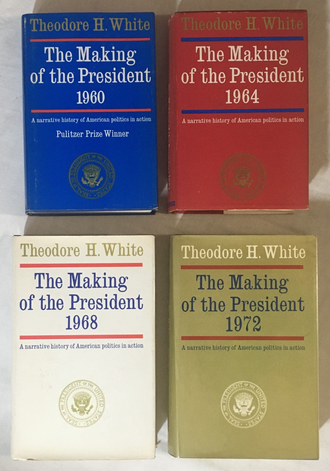 Lot 4 Theodore H. White – The Making Of The President 1960 – 1972 Hardcover