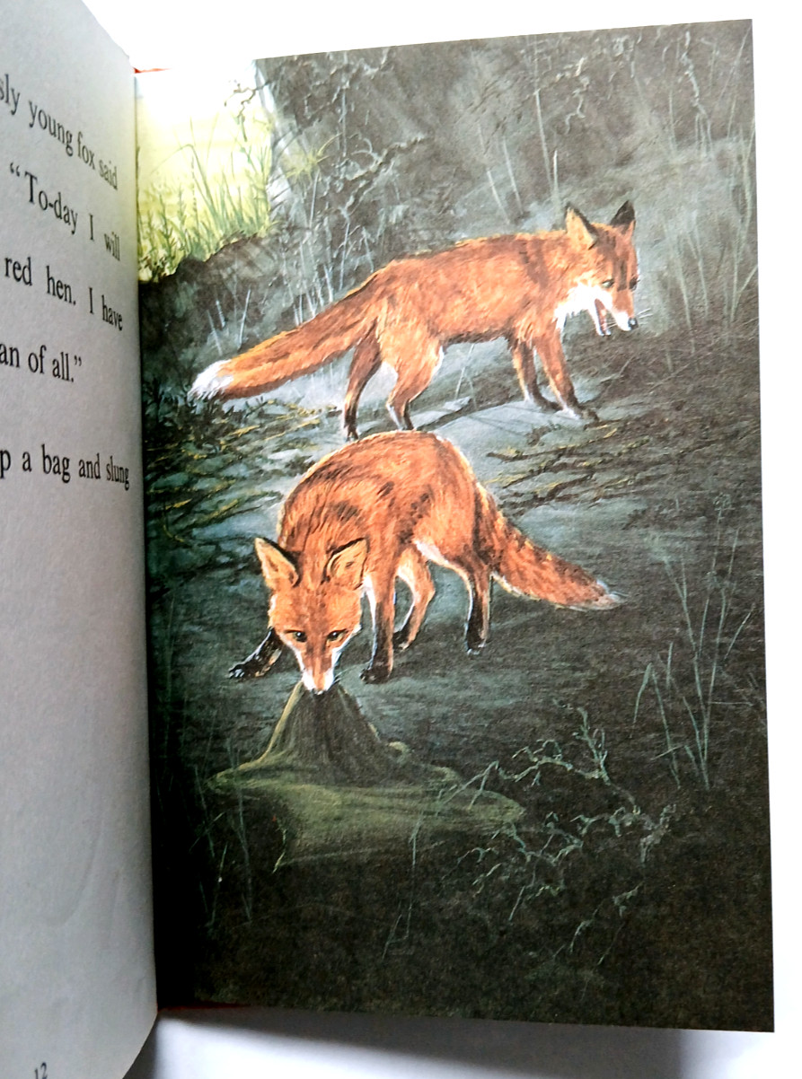 Ladybird Sly Fox & Little Red Hen 1970, Well Loved Tale 606D, 15p, Tally 280, VG