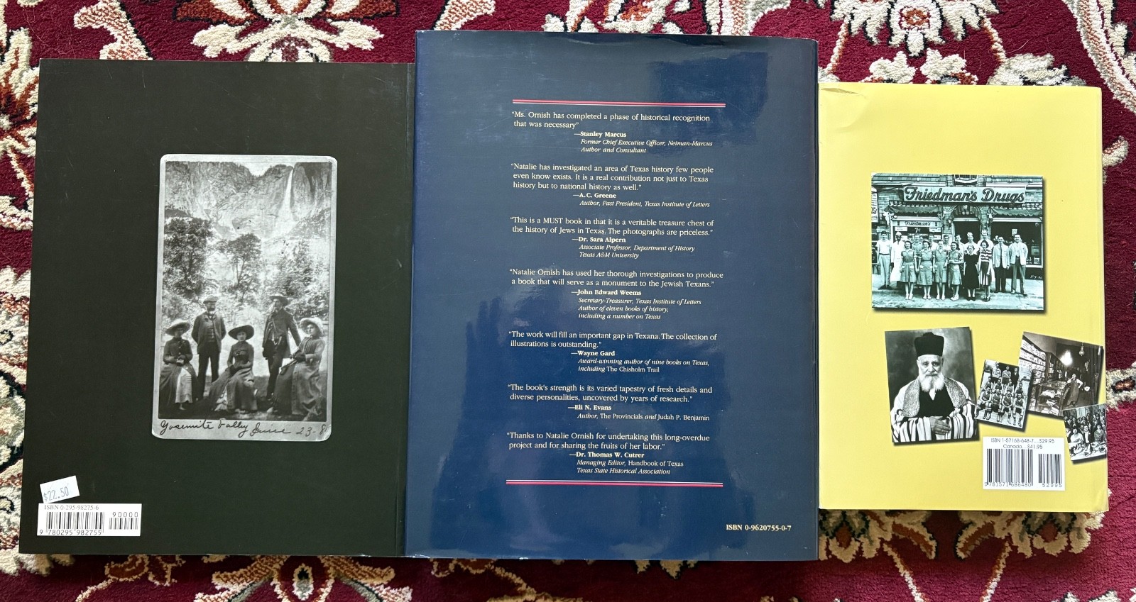 Pioneer Jews in Dallas & the American West (Dallas) Lot of 3 – 1989/2002