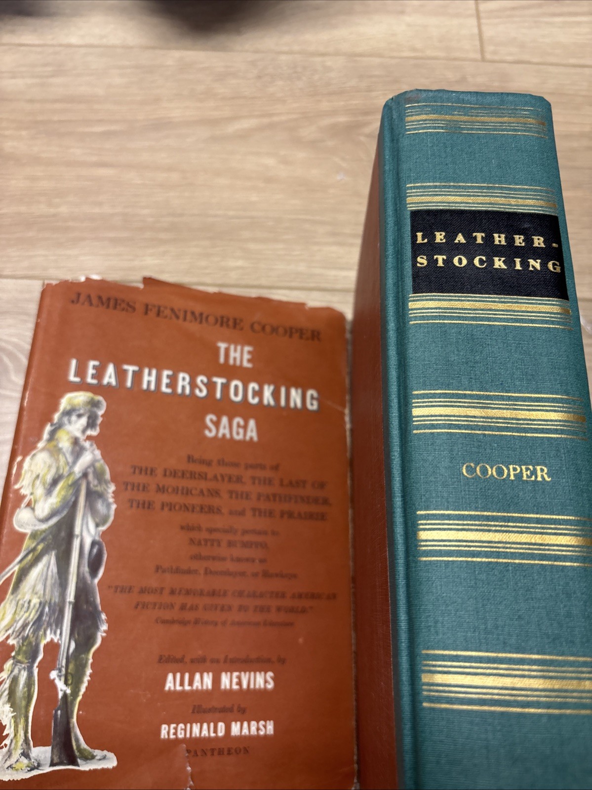 THE LEATHERSTOCKING SAGA James Fenimore Cooper 1954 Pantheon – VINTAGE-1954