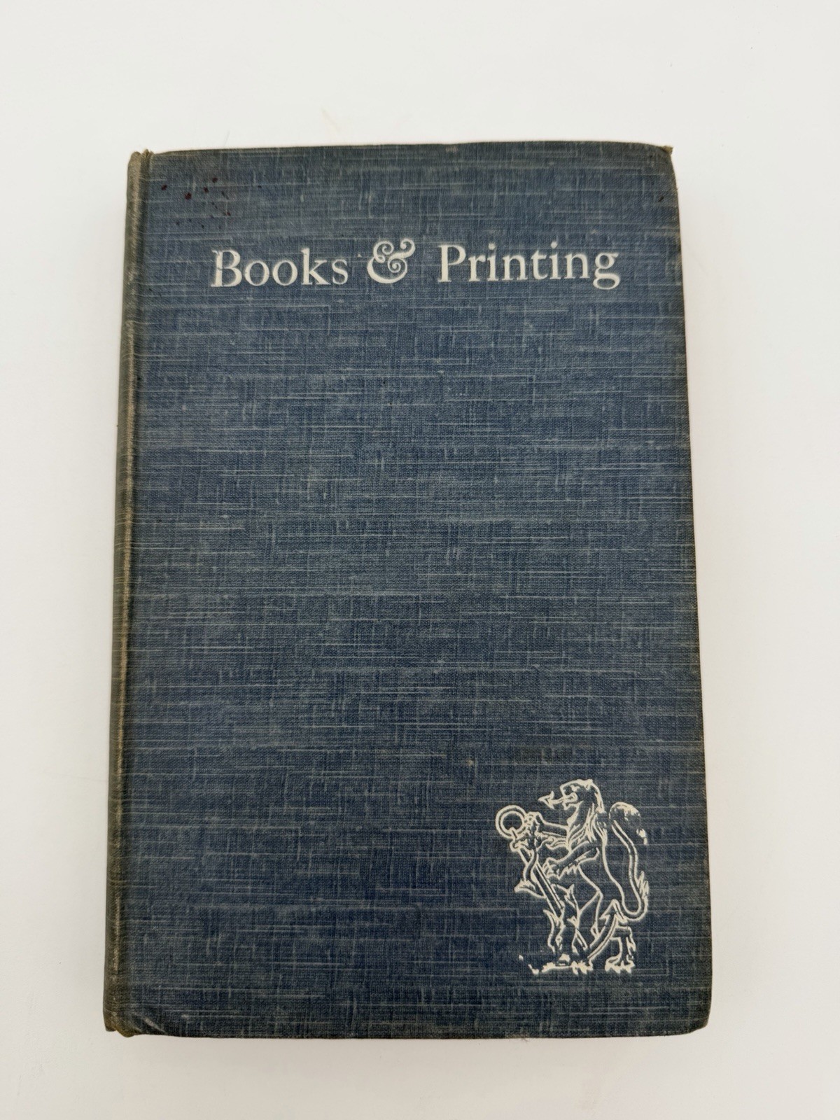 1903 Books Printing Charles T Jacobi Chiswick Press Typography Bookbinding HC