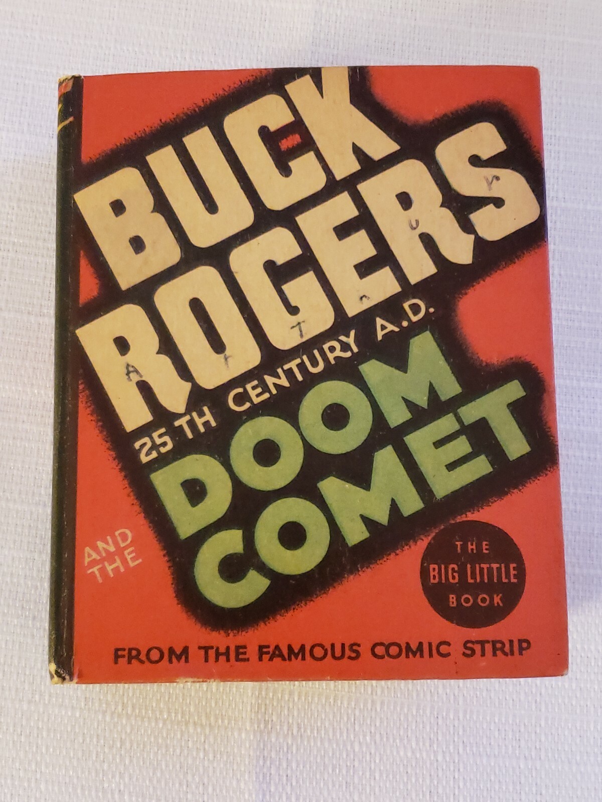 1935 Big Little Book #1178 Buck Rogers 25th Century A.D. and the Doom Comet