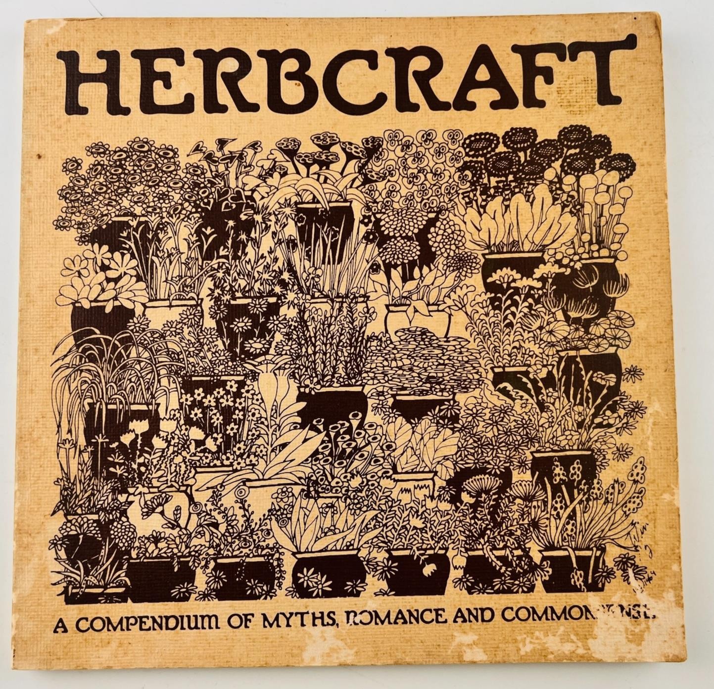 Herbcraft Violet Schafer Win Ng 1971 1st Ed Myths Romance Herbs San Francisco
