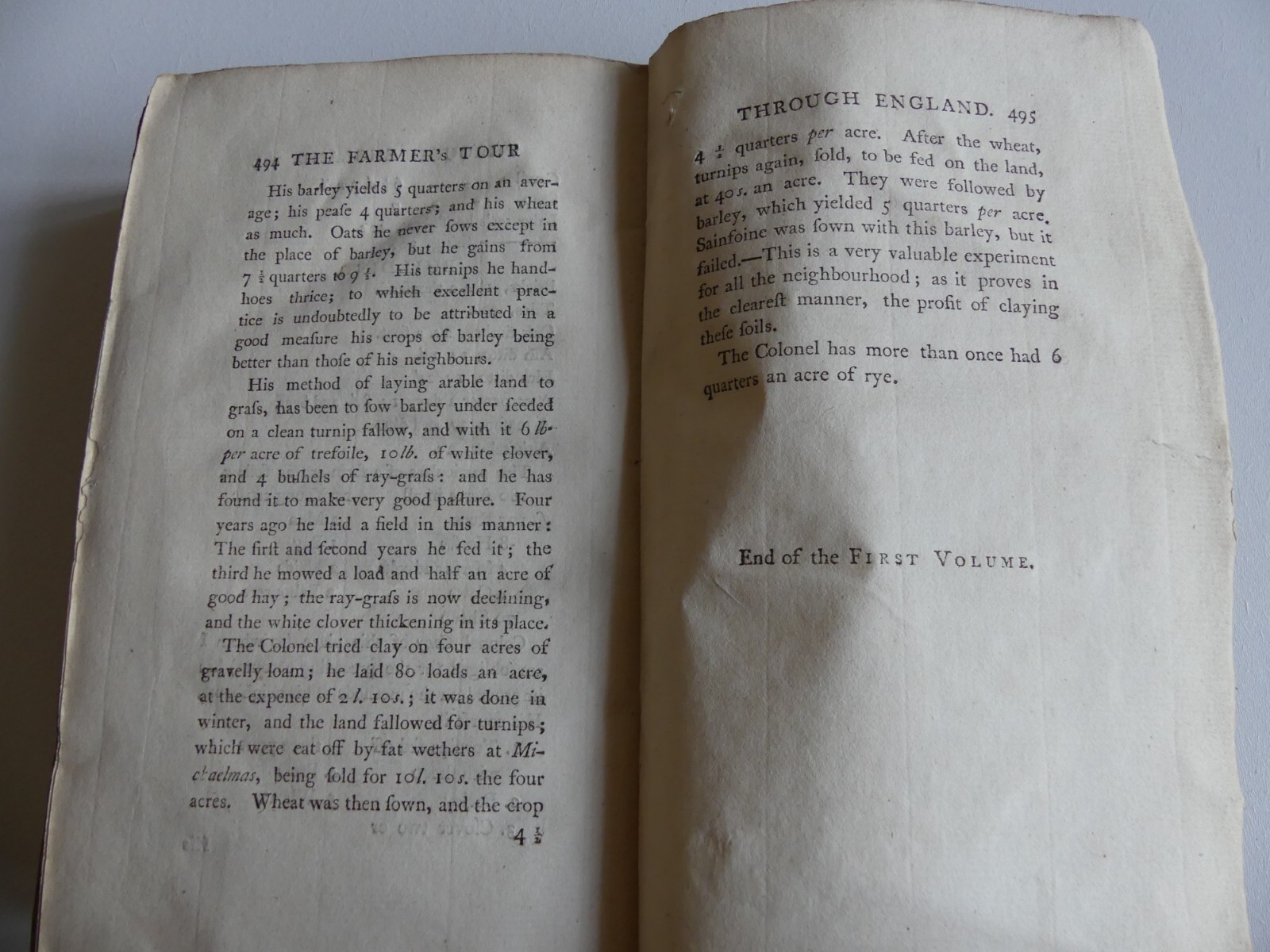 The Farmer’s Tour Through East England 1771 4 Volumes Arthur Young 29 Engravings