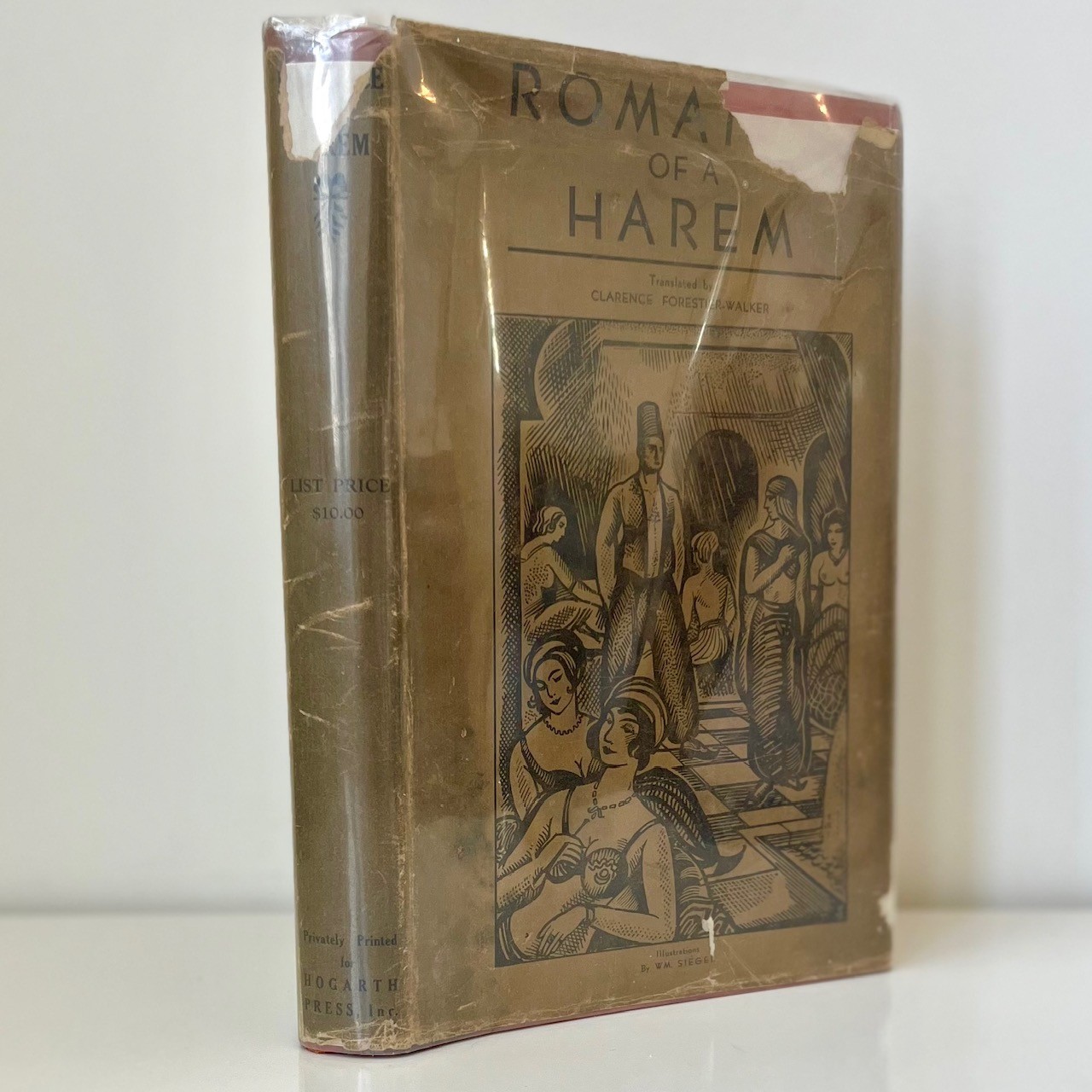 Romance Of A Harem Une Circassiene Second Edition Hogarth Press 1930s Memoir