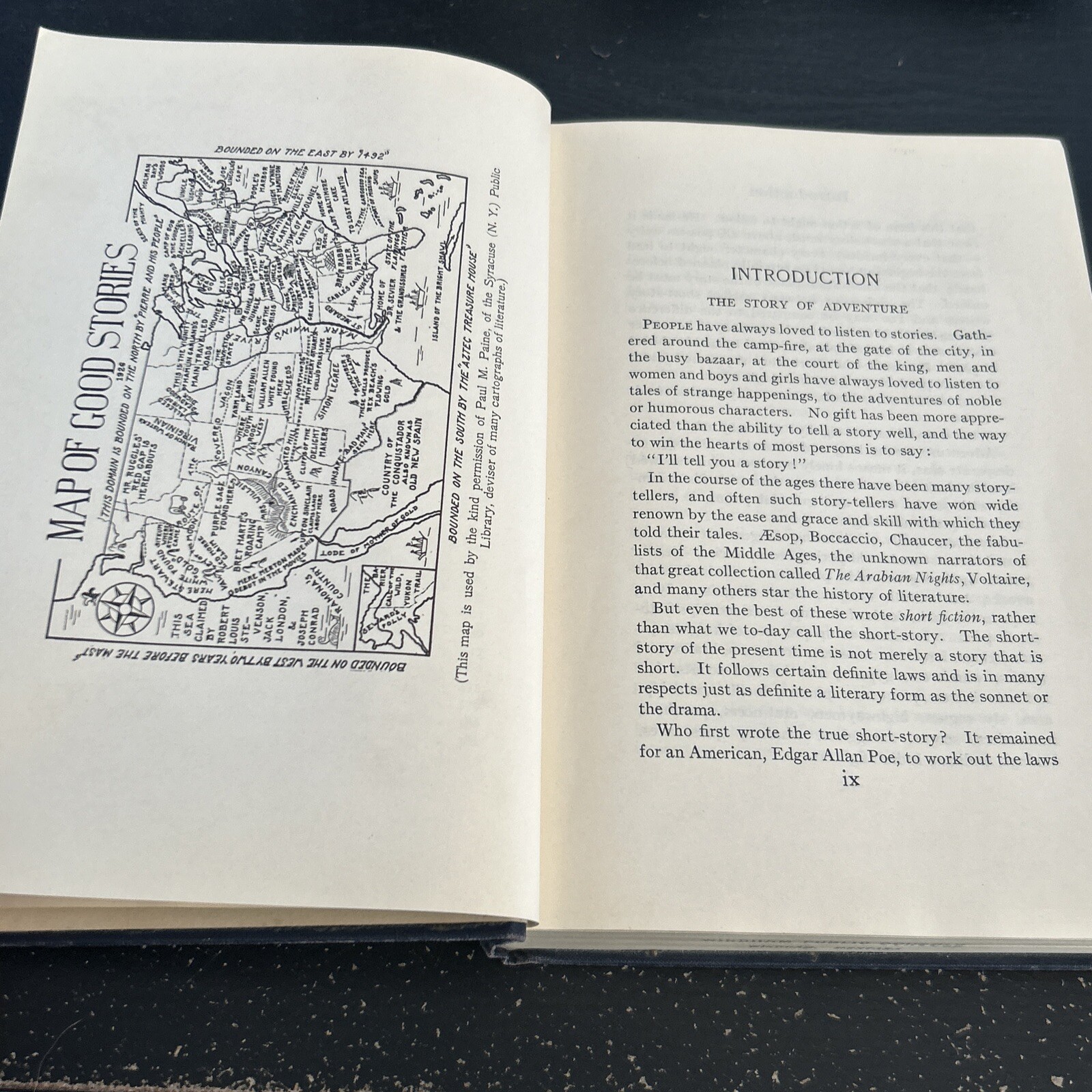 Stories Of Adventure by Max J Herzberg, 1927 Hc Academy Classics