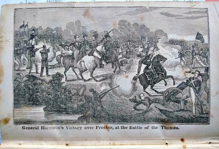 1850 Life of Tecumseh, by Benjamin Drake, two woodcut plates