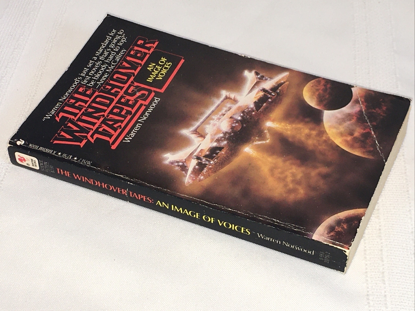 1982 First Edition First Print The Windhover Tapes Warren Norwood Very Good