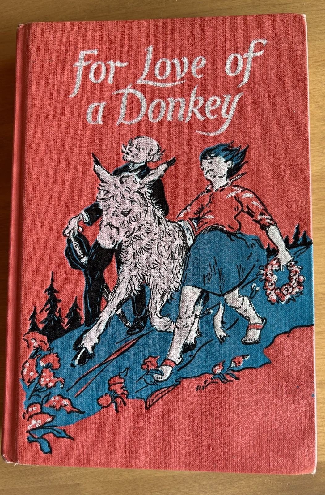 For Love of a Donkey, by Betty Bowen, David McKay, 1963, illustrated by author