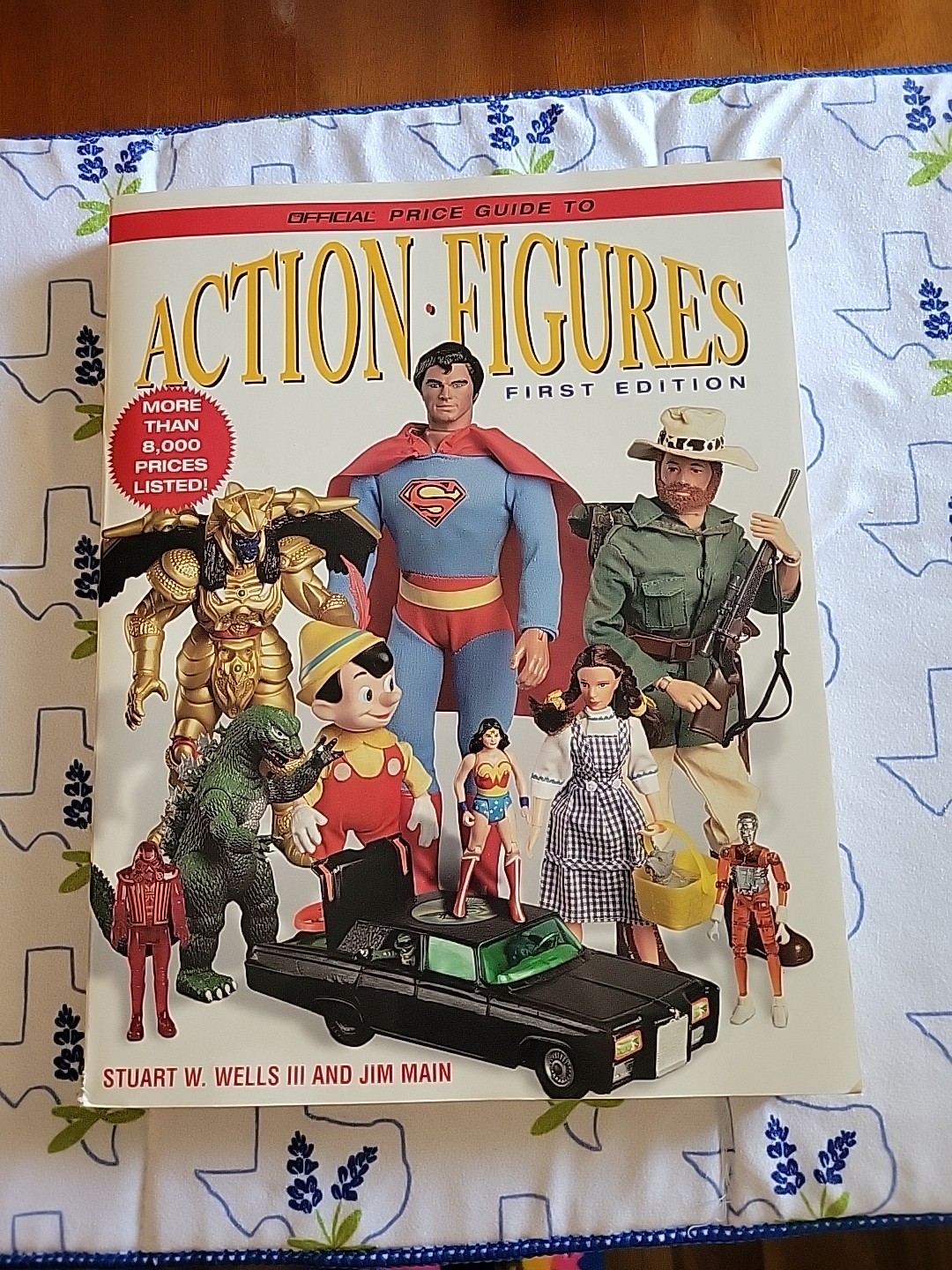 Official Price Guide to Action Figures 1st Edition Stuart Wells III & Jim Main
