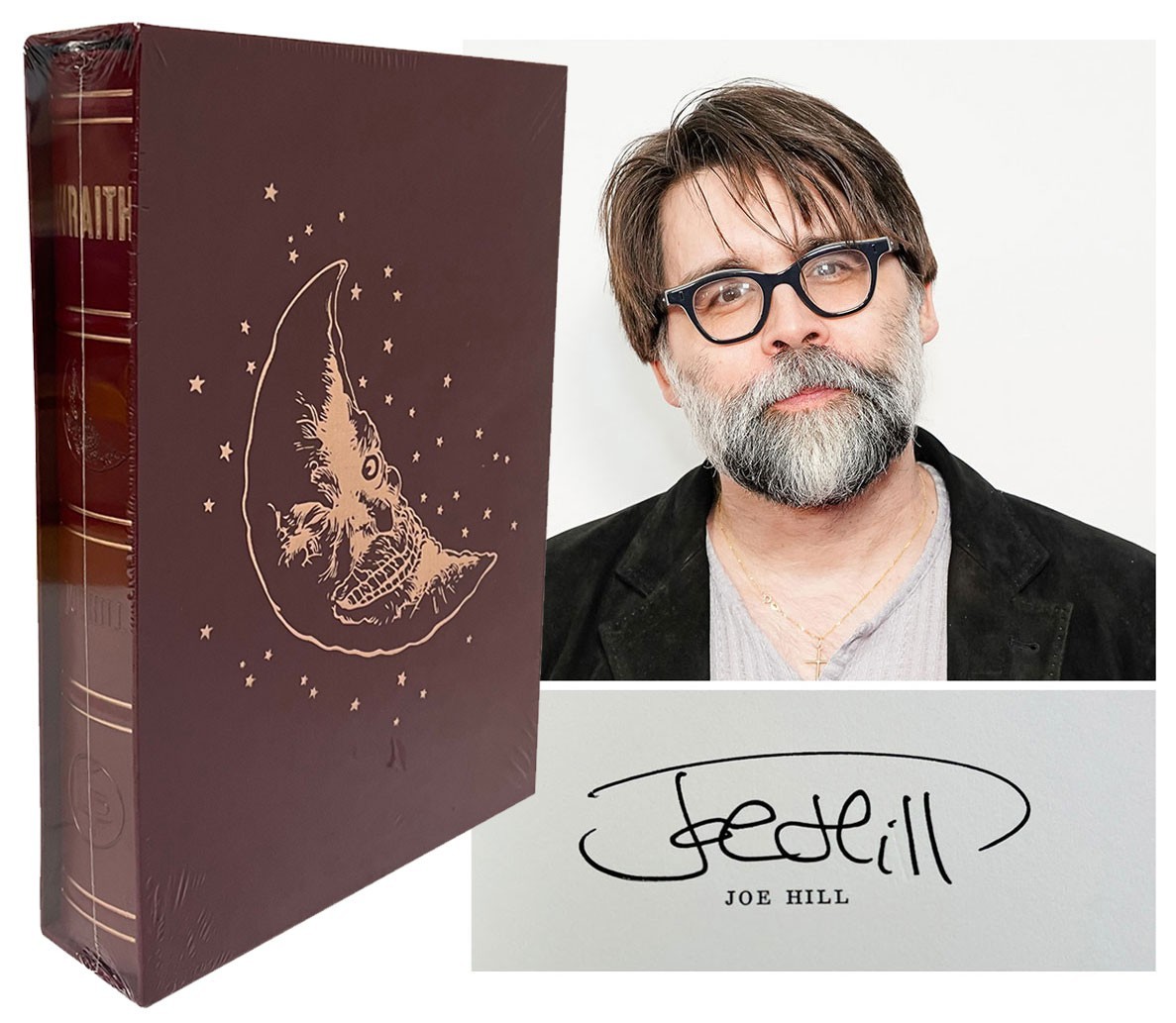 Sealed Joe Hill WRAITH Signed Limited Edition Lividian Slipcased Definitive 1750
