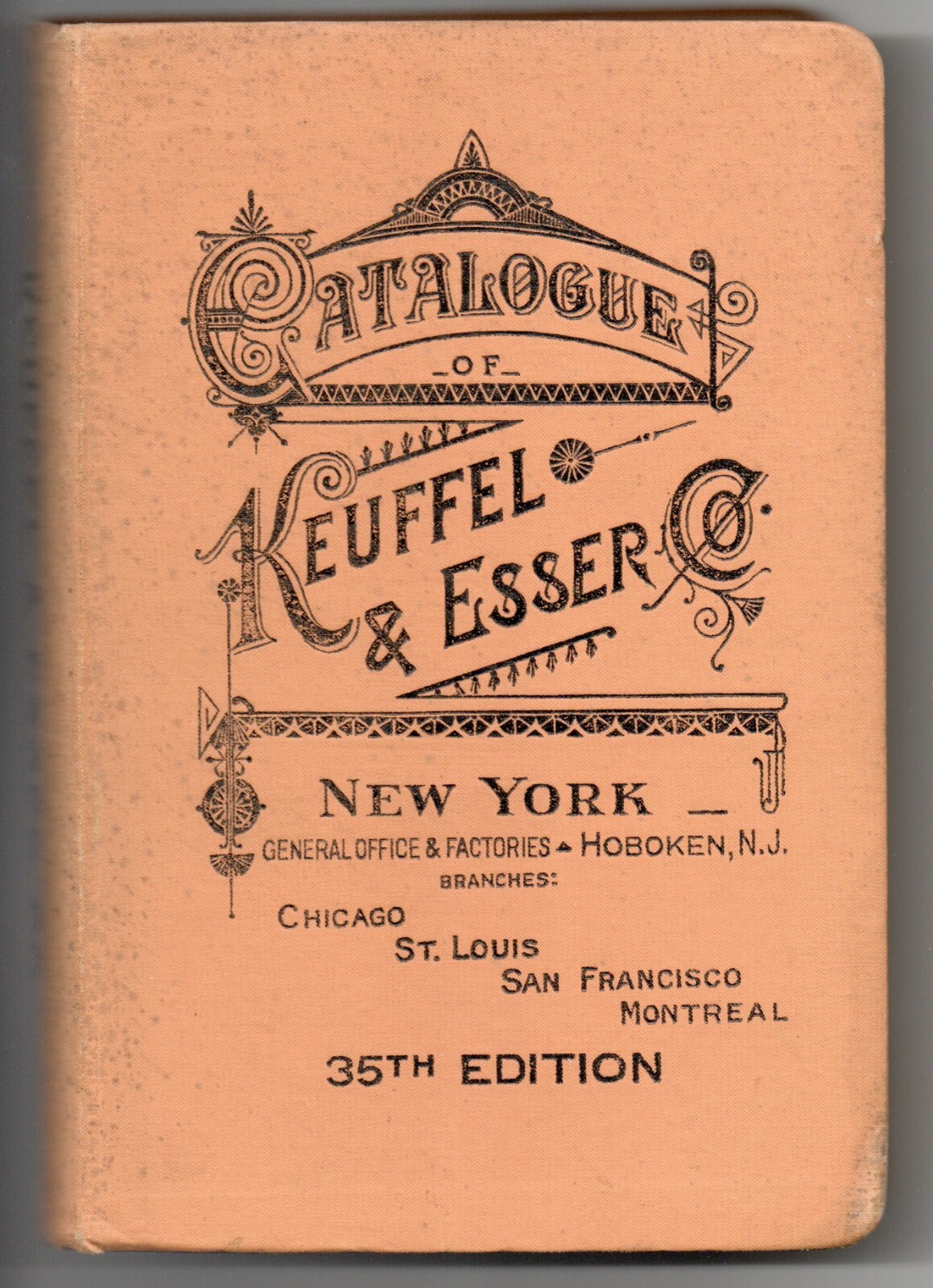 1915 Keuffel & Esser Scientific Instrument Trade Catalog Binoculars Sextants