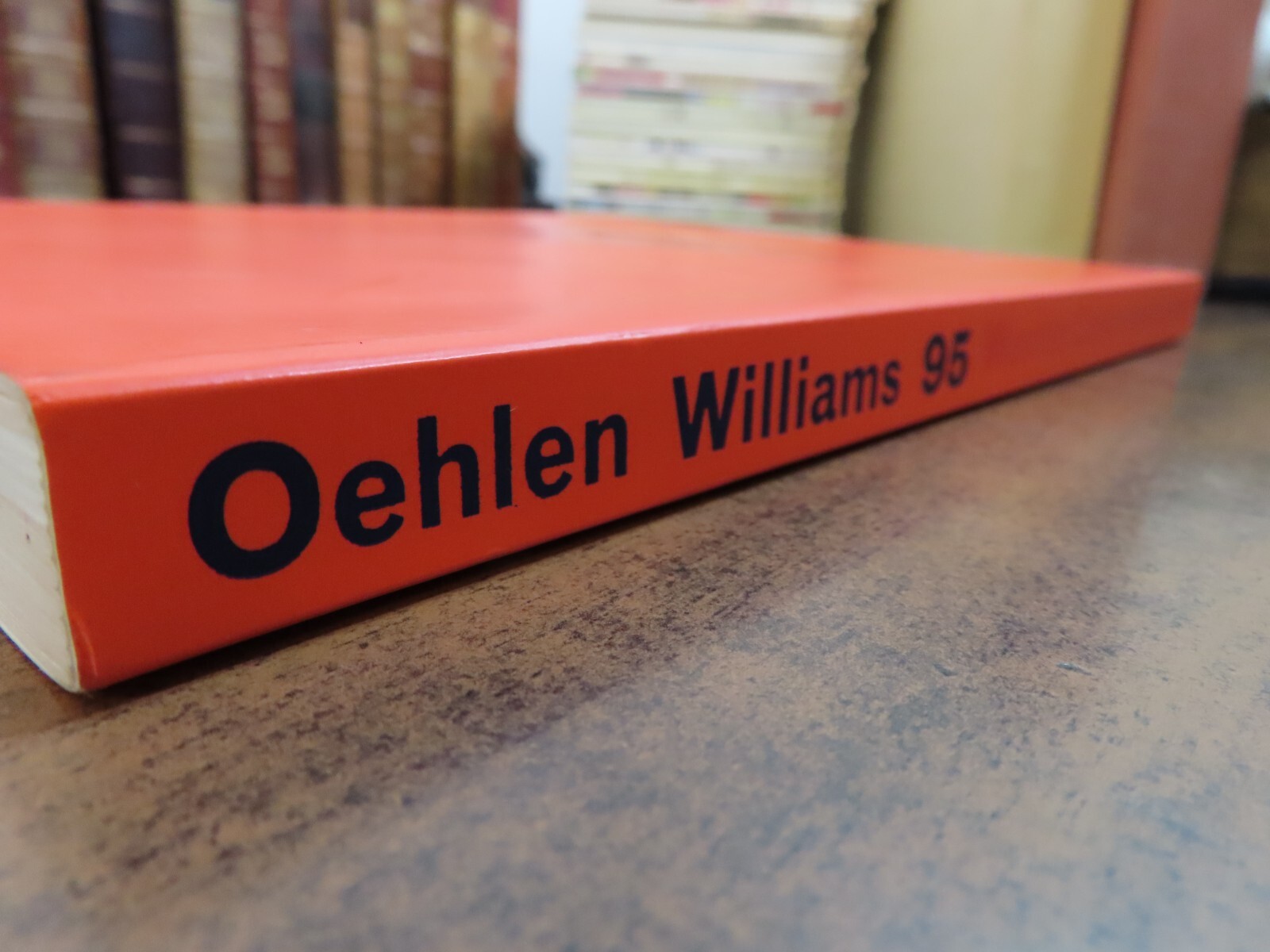 Oehlen Williams 95 Wexner Center for the Arts Thomas Crow 1881390098 PPB 1995