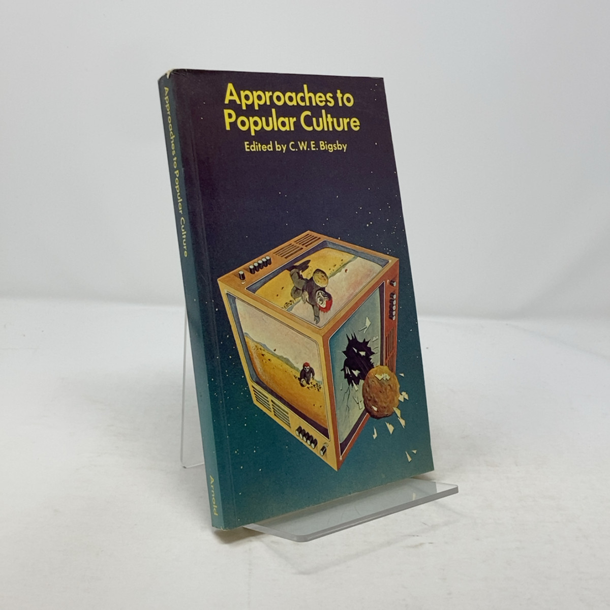 Approaches to Popular Culture by C.W.E. Bigsby PB First Edition Very Good 1976
