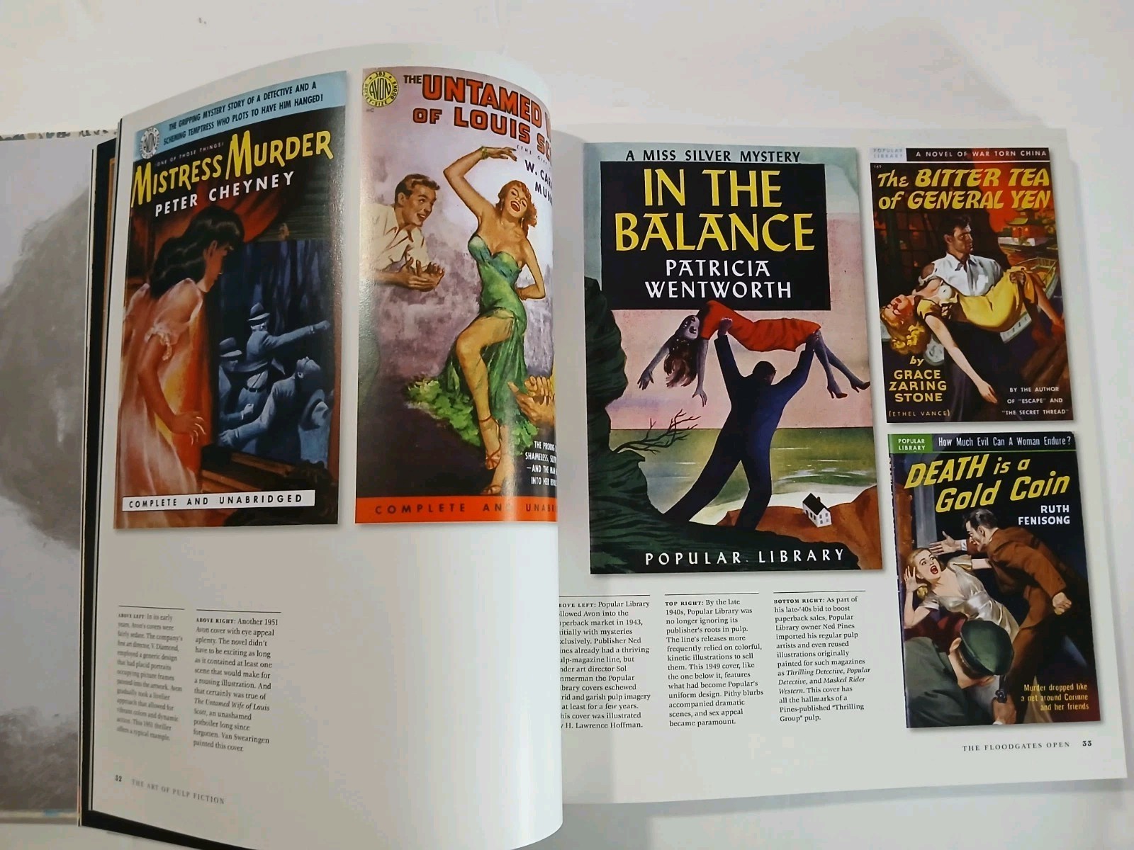THE ART OF PULP Fiction.An Illustrated History of Vintage Paperbacks New H Cover