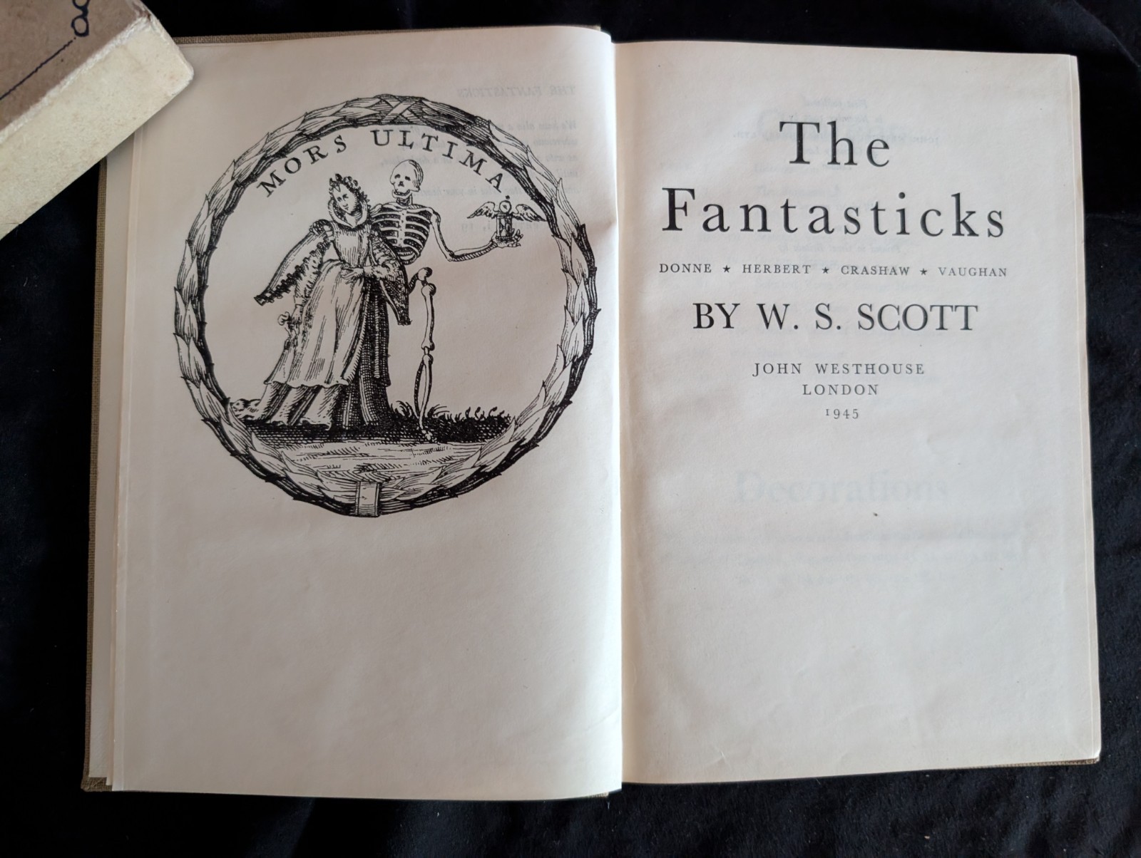 „The Fantasticks“ W.S. Scott 1945 John Donne/George Herbert Metaphysical Poetry