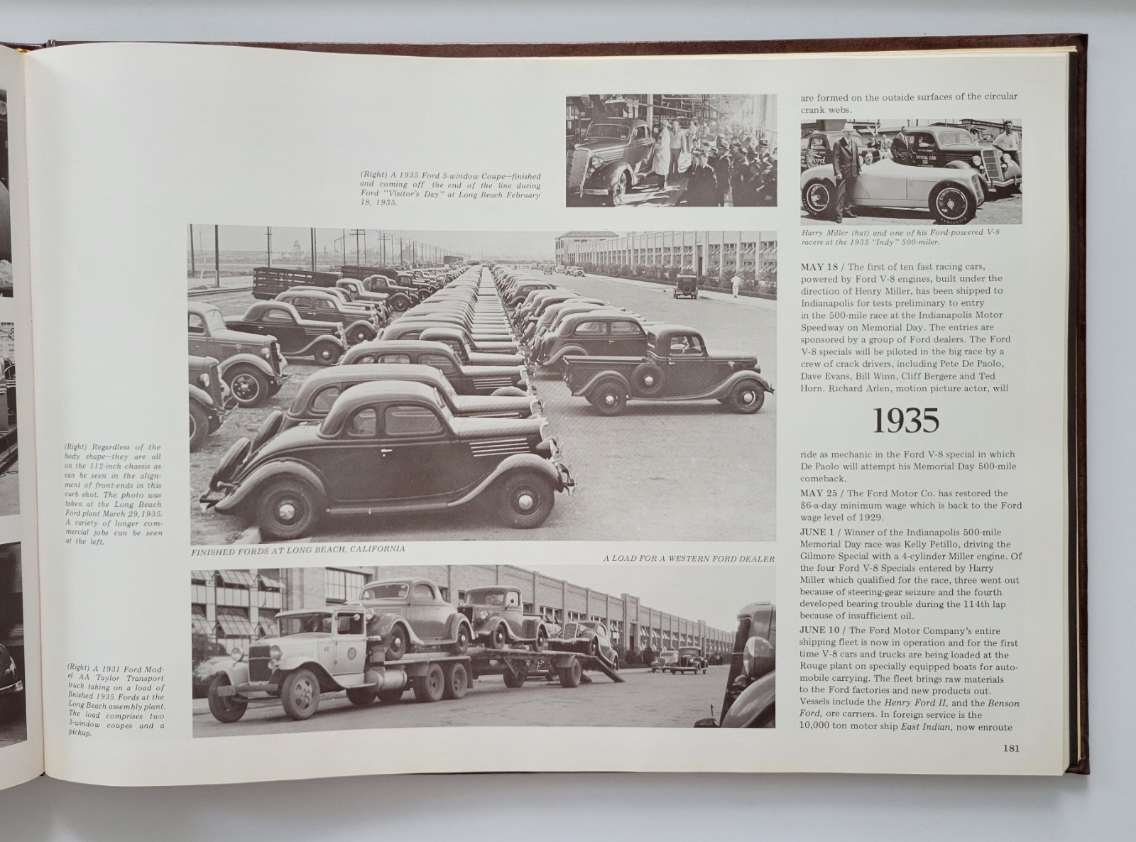 The American Ford, Numbered & Signed 1st Ed 1975 HC, Leatherette