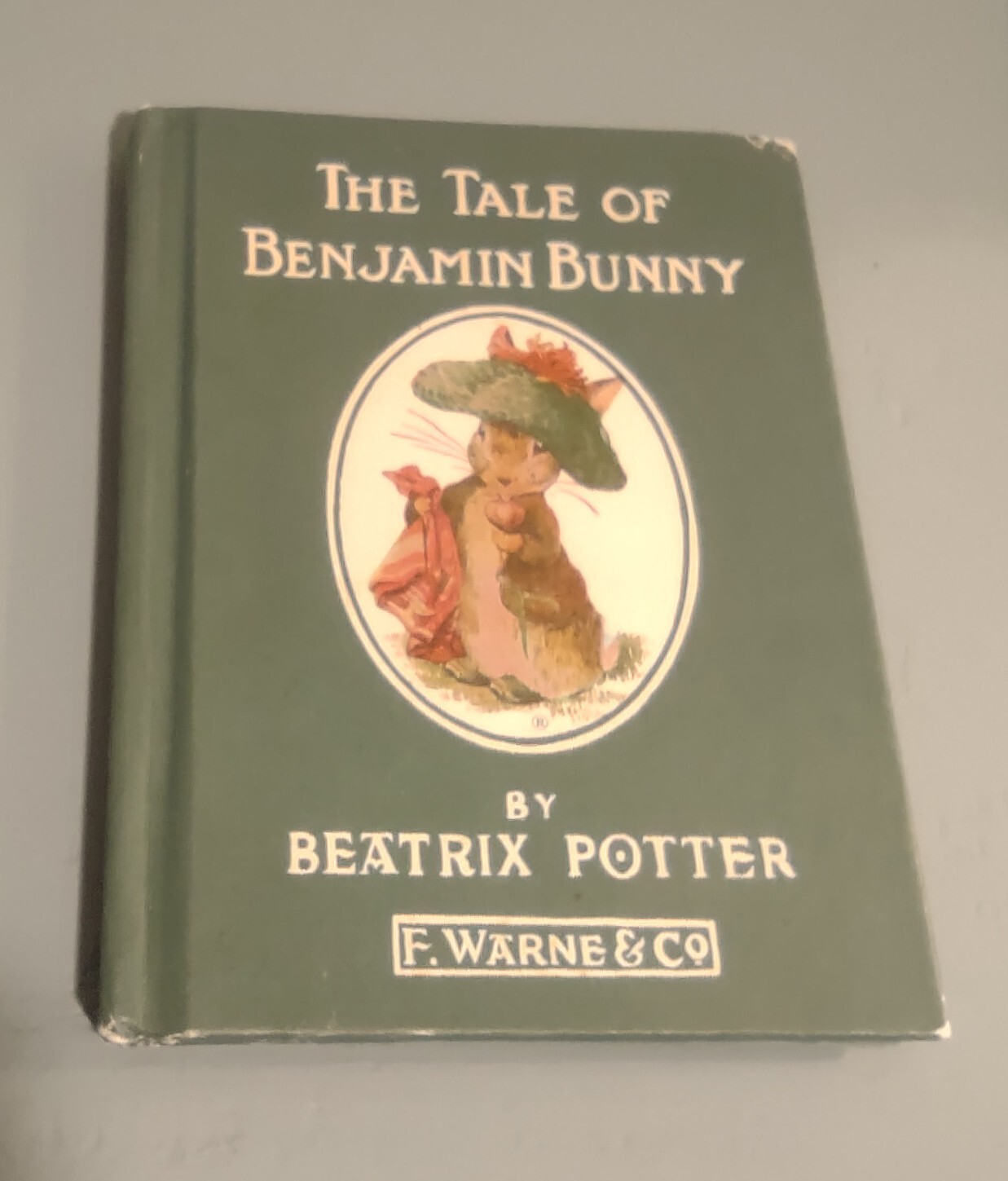 The Tale Of Benjamin Bunny Beatrix Potter F. Warne & Co. 1932 Pocket Hardback
