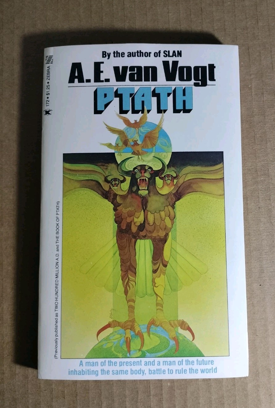 ?PTATH A.E. van Vogt Zebra Books 1976 First Printing PB Vintage Sci-Fi VG Unread