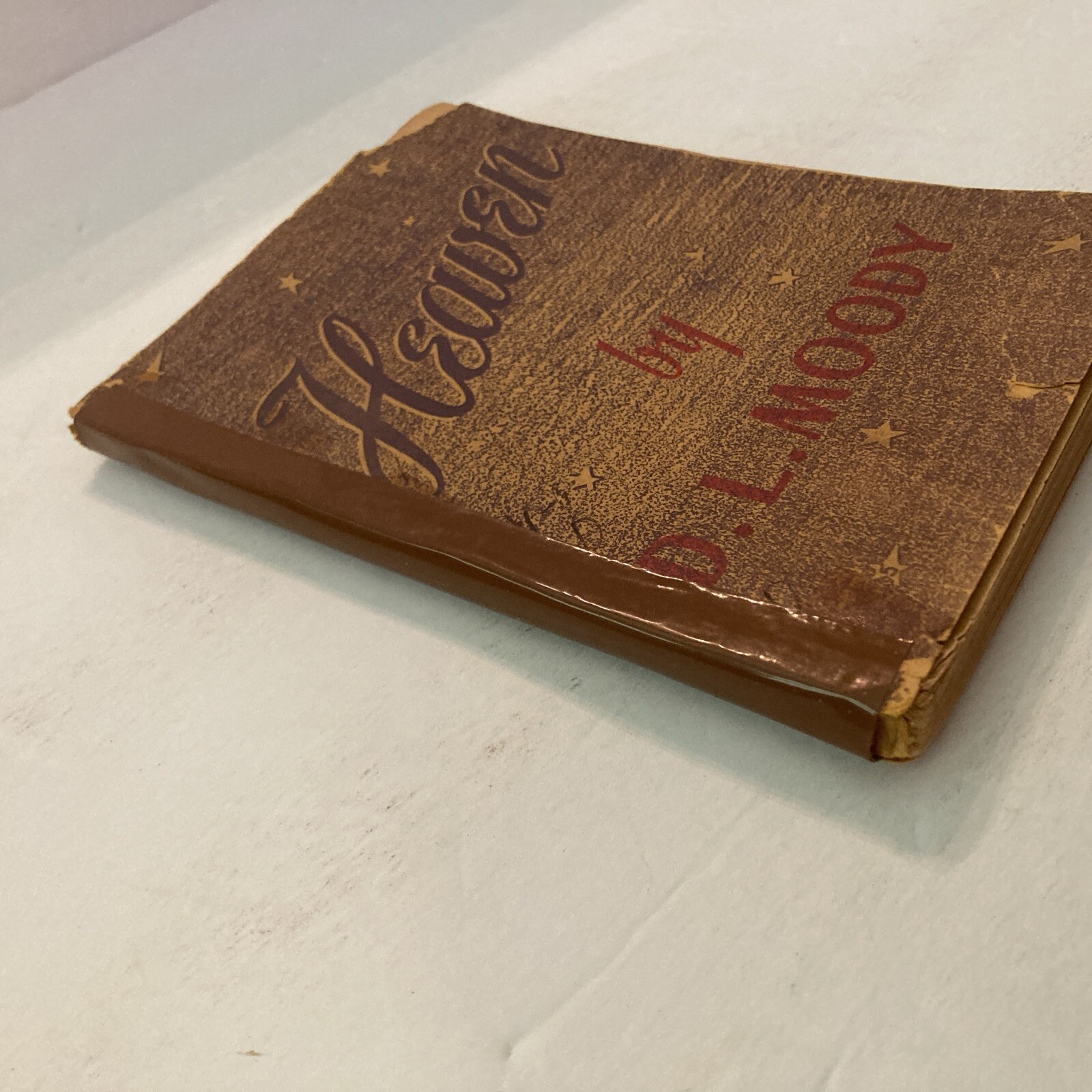 HEAVEN Dwight L Moody 1908 3rd Printing Softcover Missionary Religion