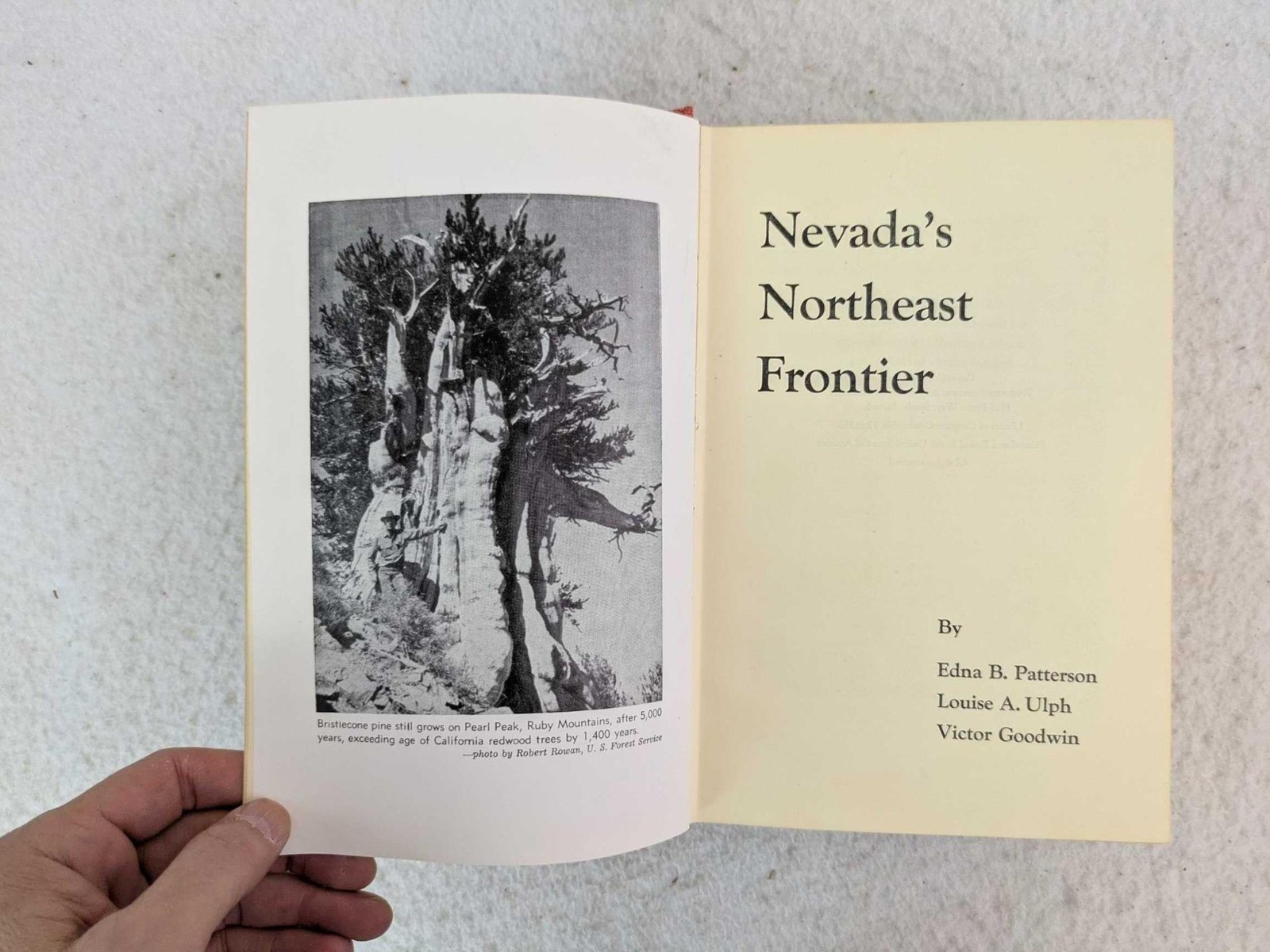 Patterson, Ulph & Goodwin NEVADA’S NORTHEAST FRONTIER 1968 Western Publishing