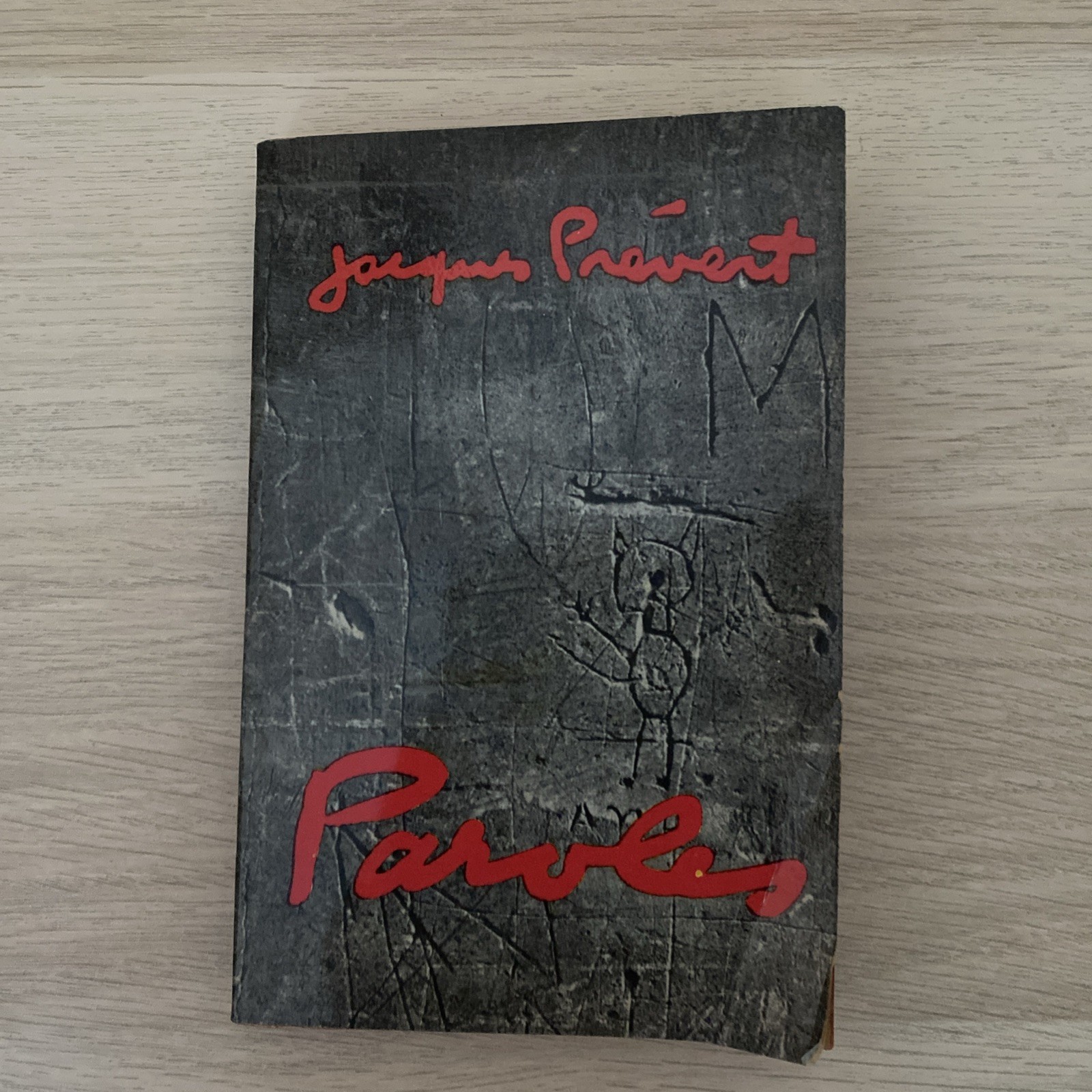 Paroles by Jacques Prevert Editions Gallimard 1949 Vintage French Paperback