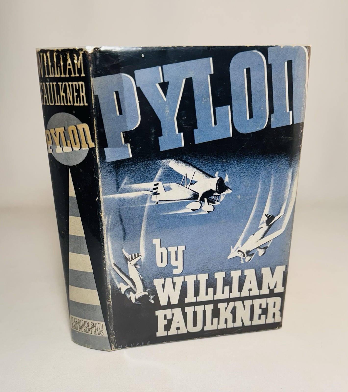 Pylon-William Faulkner-2nd Printing/2nd Issue w/ Original Dust Jacket-1935-RARE!