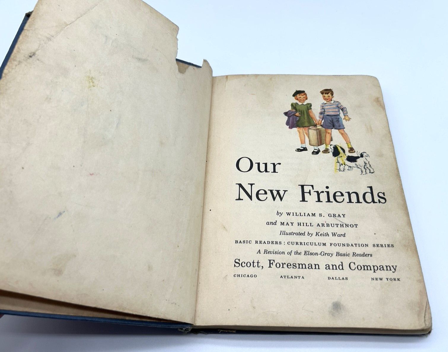 1940s Lot HC New Basic Readers DICK & JANE, FRIENDS & NEIGHBORS, STREETS & ROADS