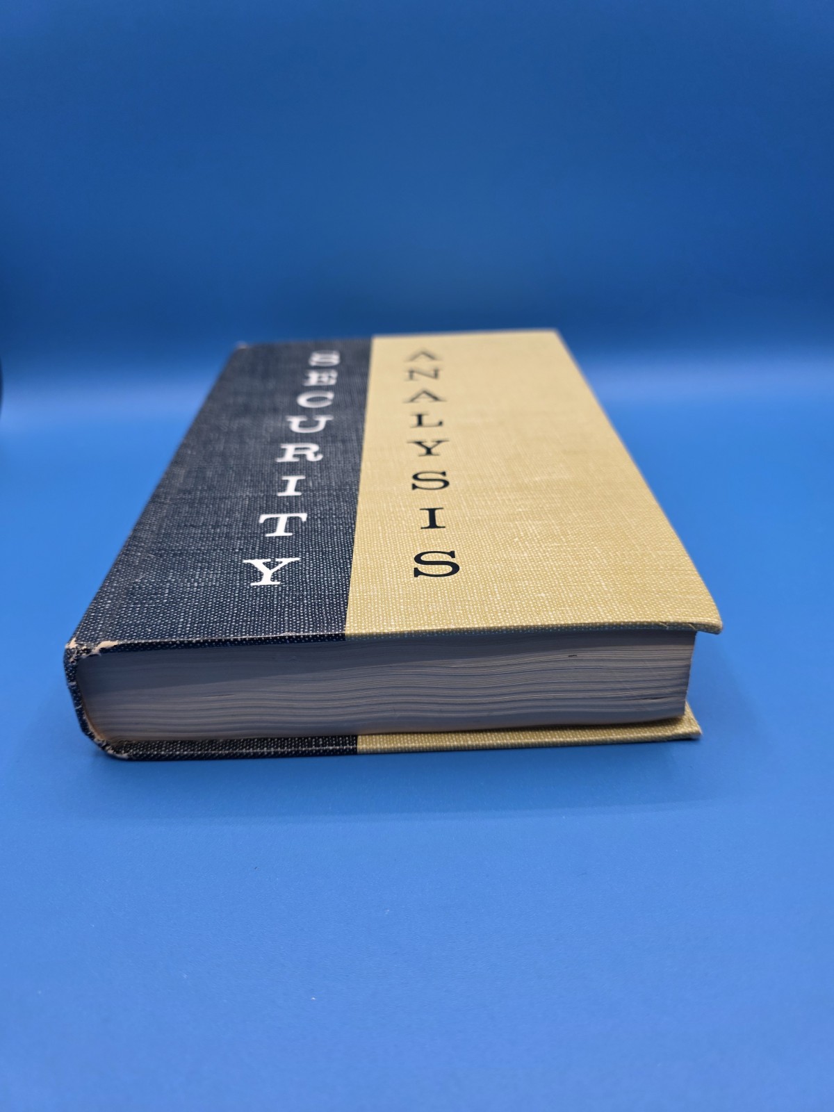 Security Analysis Principles & Technique 4th Edition Ben Graham Dodd Cottle 1962