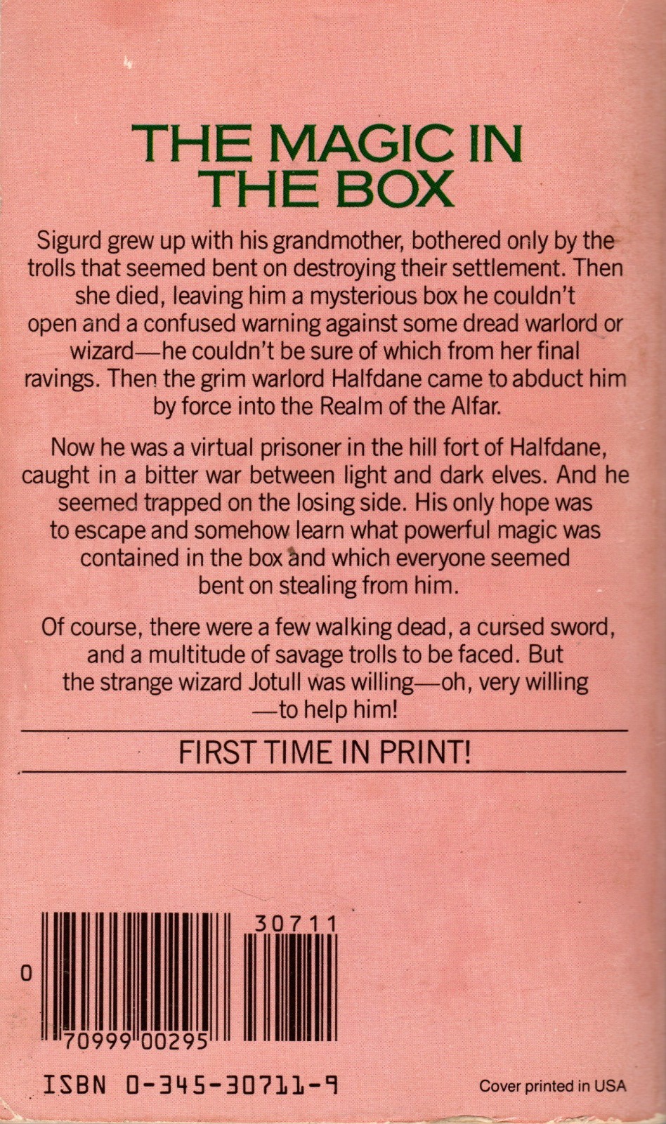 The Wizard & the Warlord – Elizabeth Boyer -Paperback – 1983