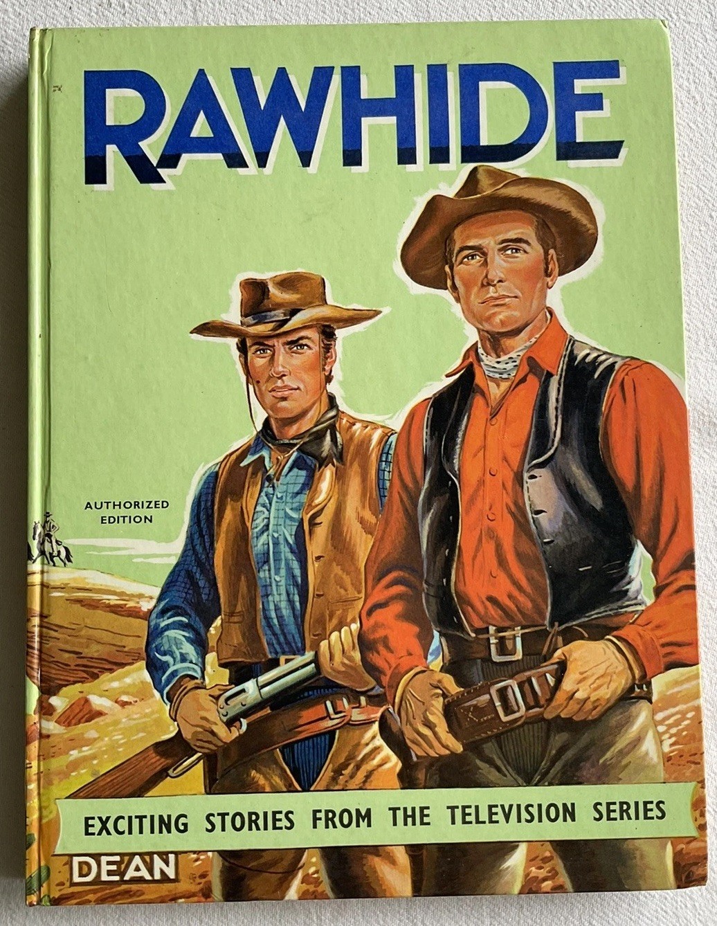 Collectable Vintage “Rawhide” H/B Book Annual, Authorized Ed, Dean & Son, c.1962